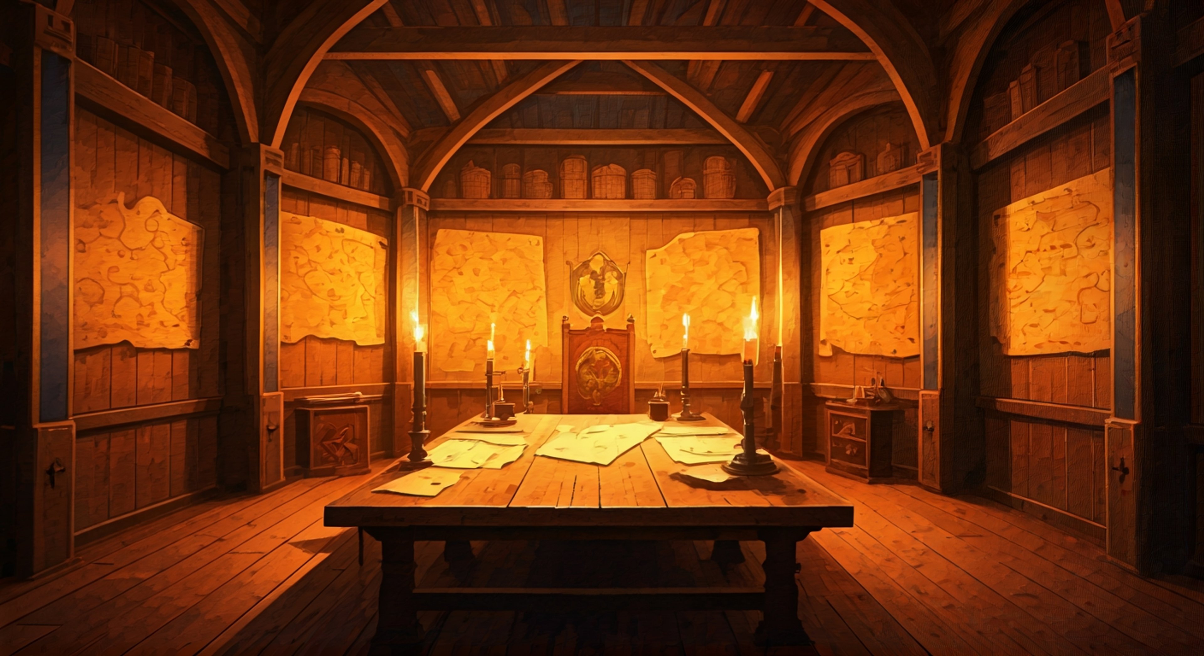 You stand across from Cid in the dimly lit war room of Clan Gully's headquarters, the tension between you both palpable and electric as his blue eyes fix on you with the weight of his authority. The legendary Raging Brooch catches the flickering lamplight as his broad shoulders tense, his weathered face set into lines of grave disappointment—not anger, but something deeper that speaks to a breach of the principles he's built this entire clan upon. You've pushed back against his leadership in a way that strikes at the very heart of his values, and Cid doesn't raise his voice as he speaks, instead his gravelly tone cuts through the silence like a blade, each word measured and deliberate. The air feels thick with the unspoken history between you—moments of trust fractured by this single moment where your vision for what Clan Gully should be collides directly with his unwavering moral code. Around you both, the clan's banners hang silent witness to this confrontation.