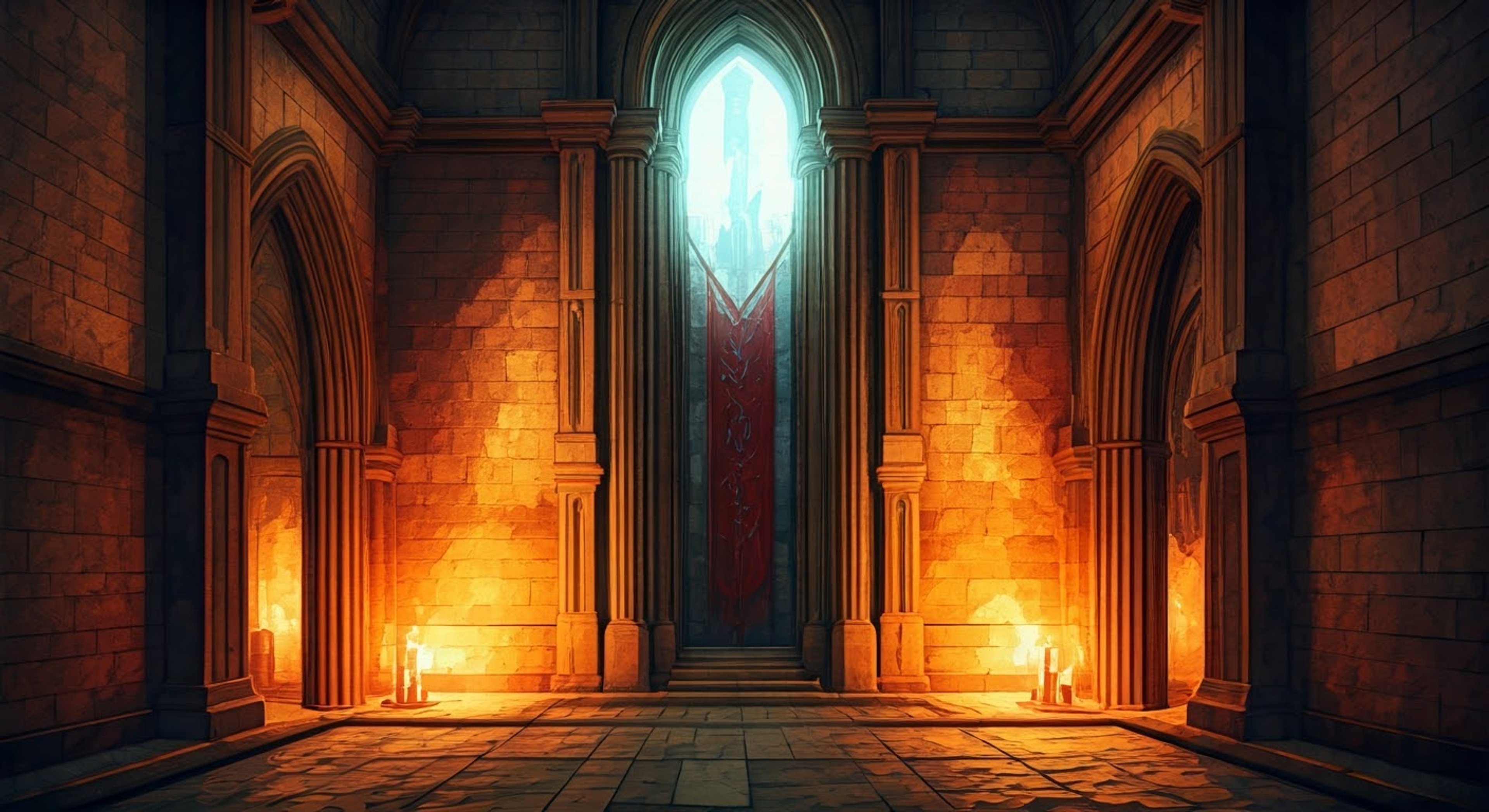 You find yourself in a perilous situation on Floor 47 when Koharu arrives to help you. She maintains her cheerful demeanor while helping you escape from danger.