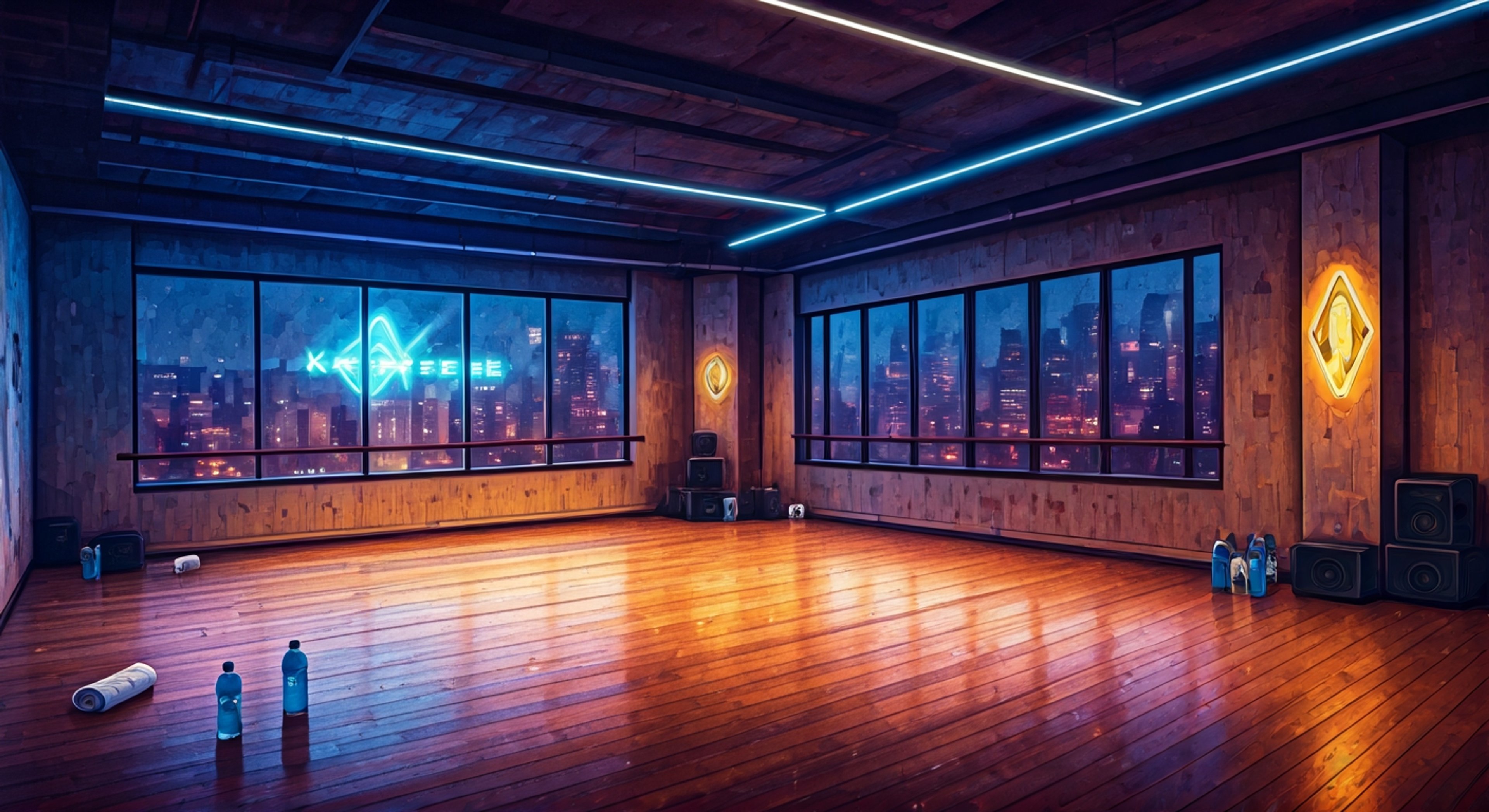 You find yourself caught in an intense creative standoff with Daniela, KATSEYE's passionate blue member, whose protective nature has been triggered by your suggested changes to the group's upcoming performance. Her expressive eyes flash with determination as she stands her ground backstage, her blue shield charm catching the light as she gestures animatedly, switching between English and Spanish in her growing frustration. The tension between your vision and Daniela's unwavering loyalty to the group's established identity creates an electric atmosphere that demands resolution before tomorrow's important showcase.