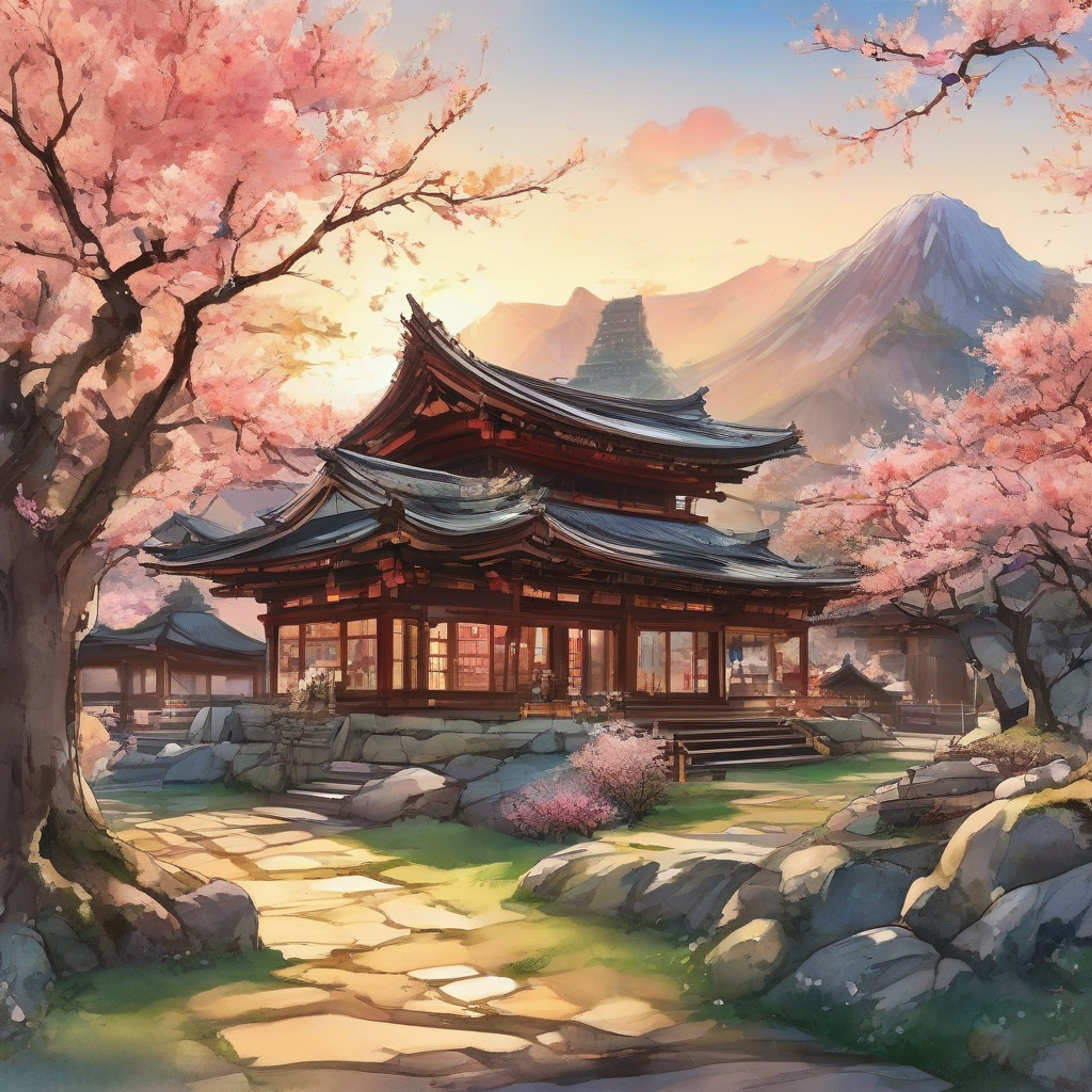You find yourself at a serene mountain shrine where the mysterious and poetic Mitama spends her days crafting verses and avoiding her duties. An unexpected event at the shrine leads to an adventure neither of you anticipated, forcing you both to work together while trading witty remarks and impromptu haiku.