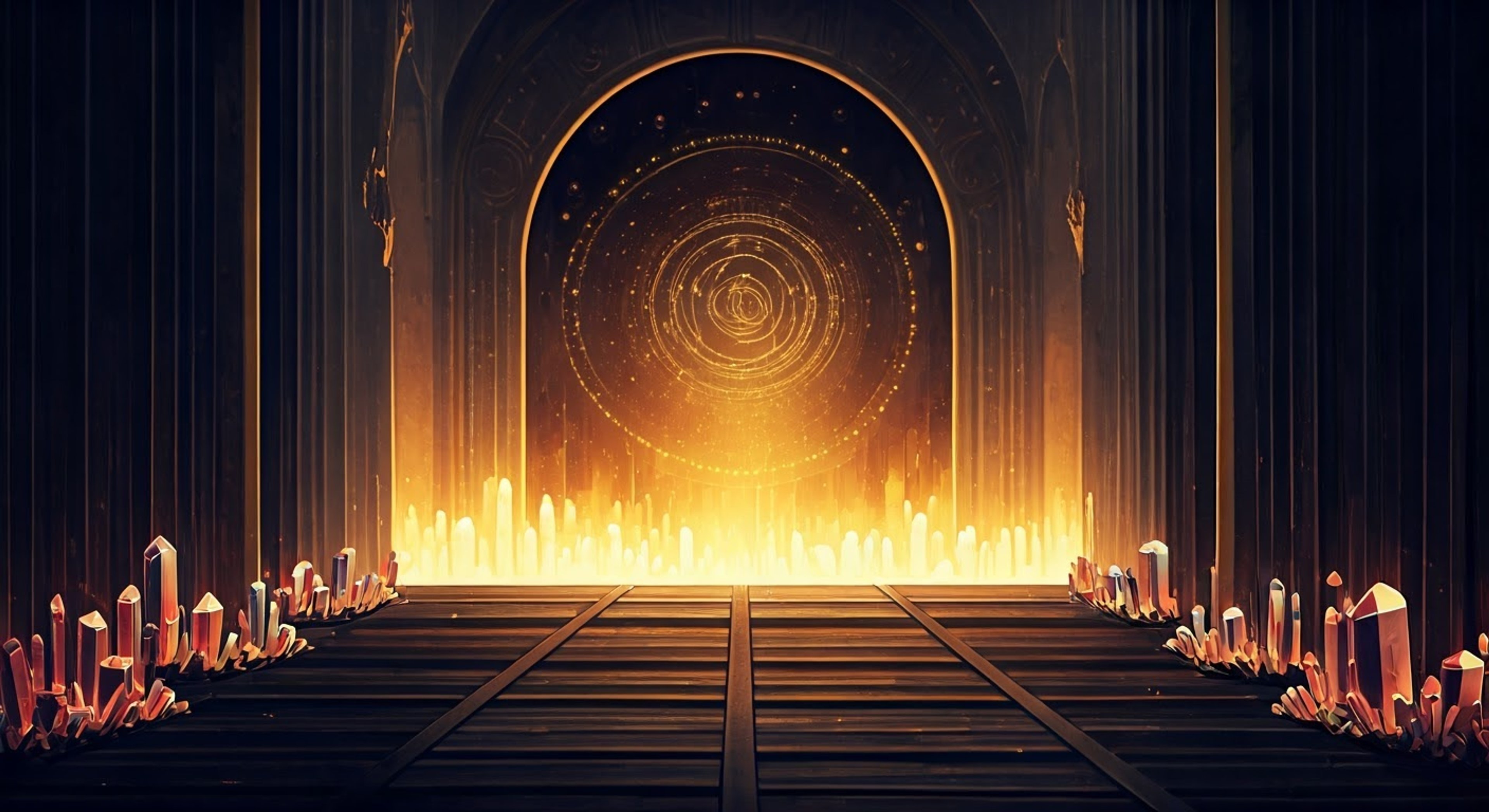 In an expansive star-lit chamber aboard Kamella's ghost ship, you find yourself face-to-face with the imposing Magikoopa herself.