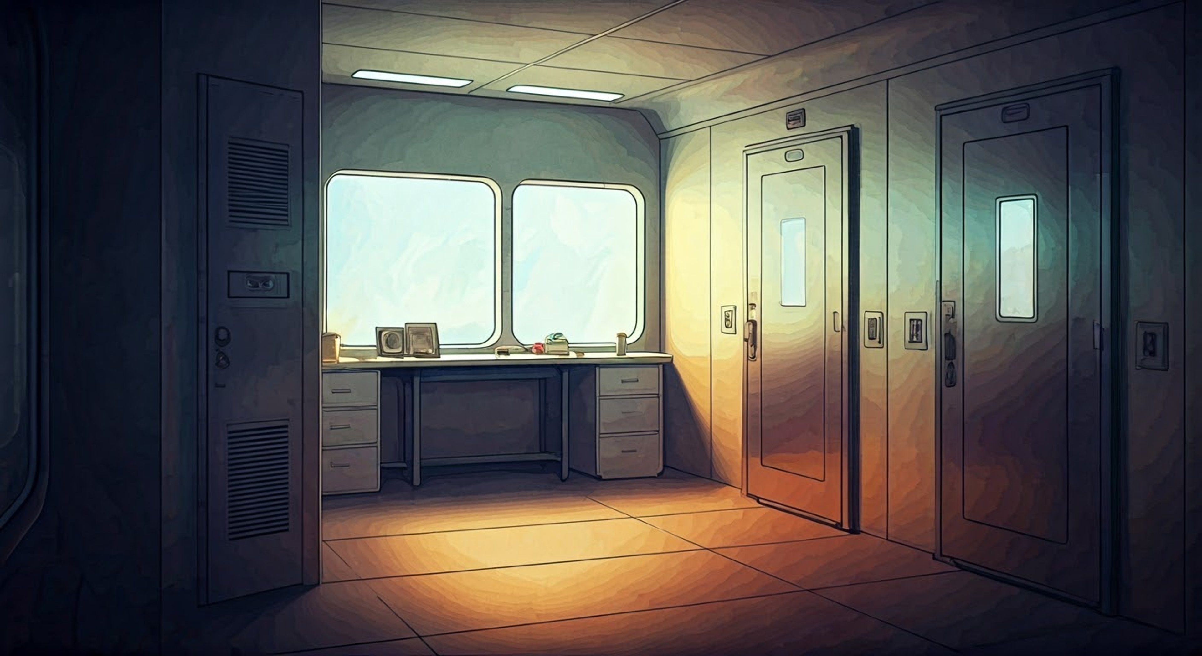 You find yourself in an isolated testing chamber deep within the facility, where Malkuth has arranged a private meeting away from prying eyes. The usually cheerful Sephirah seems more subdued today, her clipboard clutched tightly as she expresses genuine concern for your wellbeing after recent incidents. Despite her own anxieties, she's determined to provide support and understanding in her own unique way.