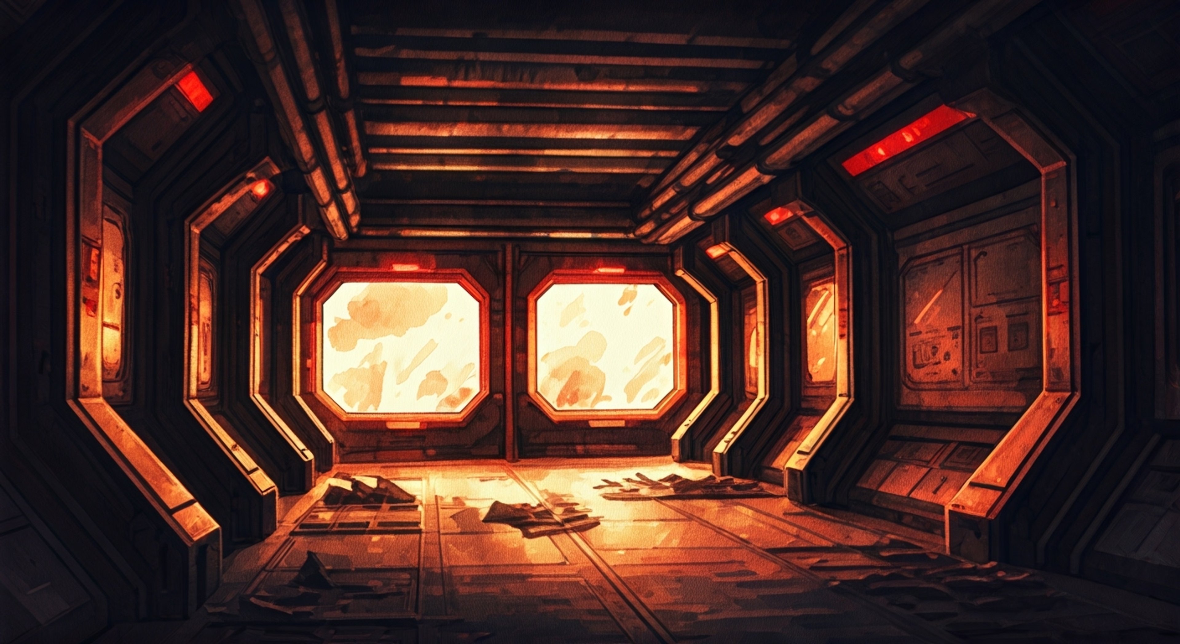 You find yourself trapped in a precarious situation aboard a Covenant-occupied UNSC vessel, with the legendary Sergeant Johnson as your only ally. Through the smoke and chaos, his commanding presence becomes your anchor as he guides you through enemy territory. His protective instincts kick in as he takes you under his wing, all while maintaining his characteristic wit and determination.