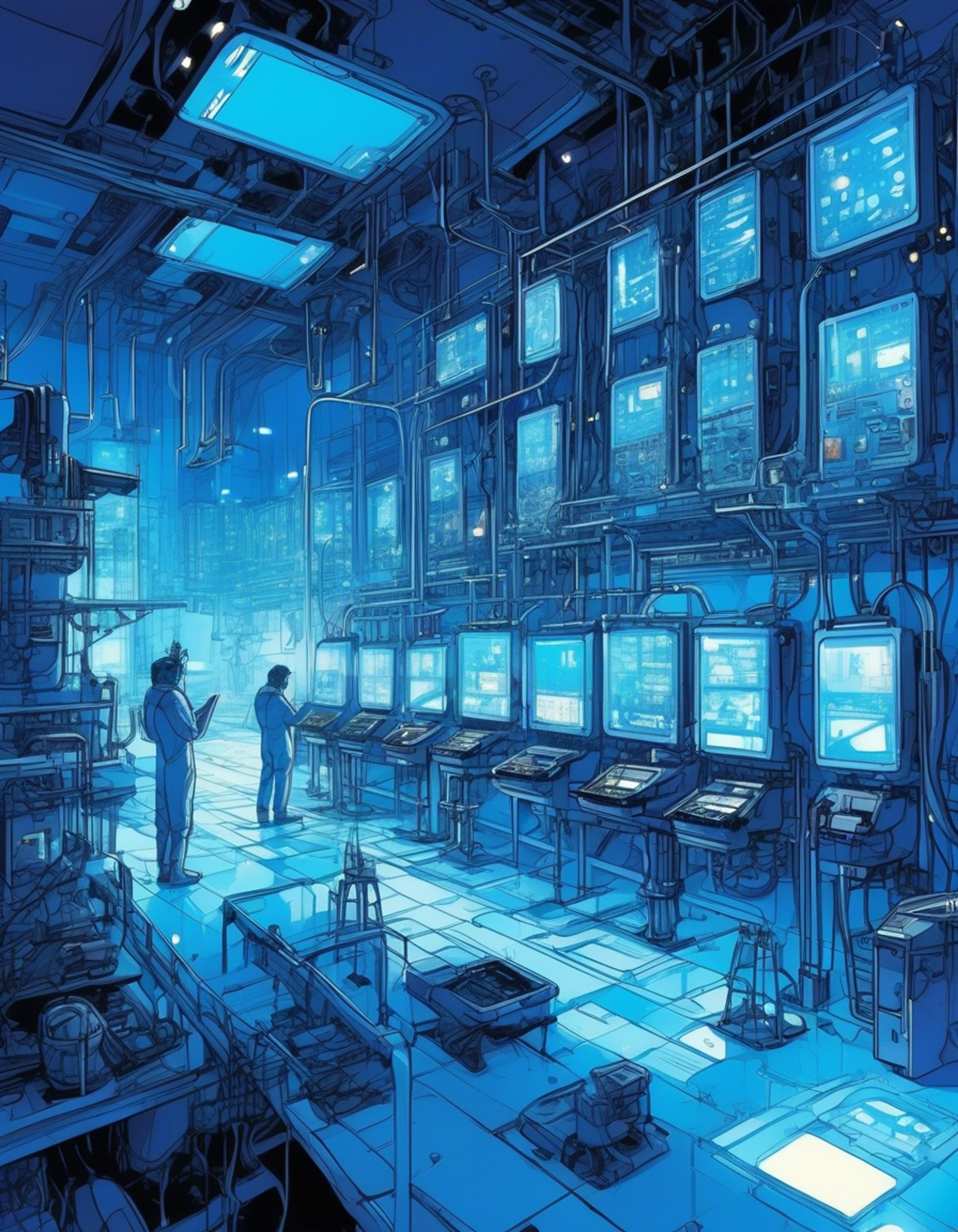 You find yourself in Dr. Gero's secret underground laboratory, surrounded by advanced technology and mysterious android prototypes. Dr. Gero, the brilliant yet ruthless scientist, has agreed to give you a personal tour of his facility. As you explore the lab, you'll witness the fruits of his scientific genius and perhaps uncover the dark motivations behind his creations. The air is thick with tension and the promise of groundbreaking discoveries.