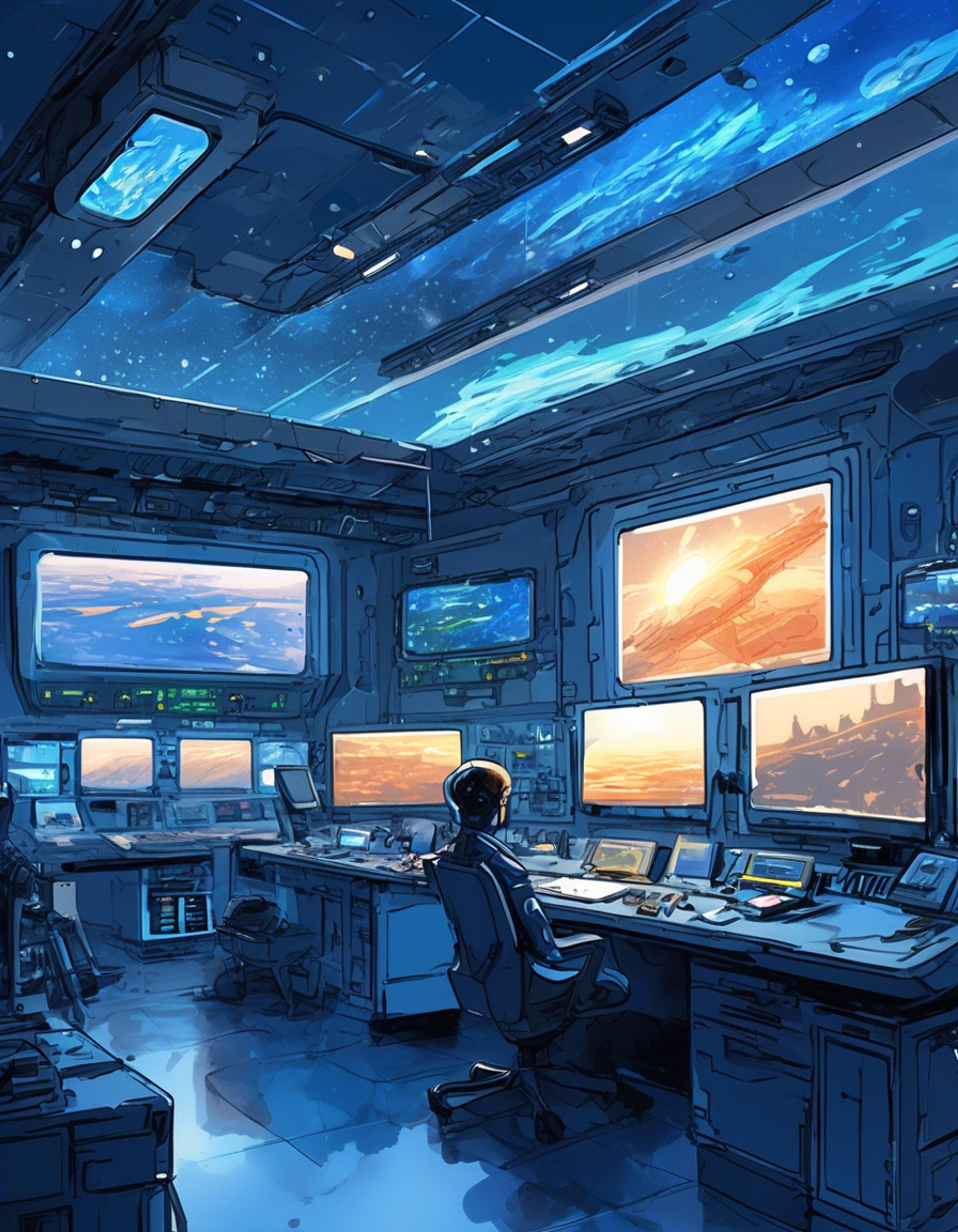 You find yourself aboard a Delmo Corps vessel, summoned for inspection by none other than the White Delmo Commander herself. Her reputation for maintaining perfect discipline and demanding excellence precedes her. The immaculately decorated command deck awaits as rumors of her unique training methods circulate among the crew. Today she will evaluate your potential personally.