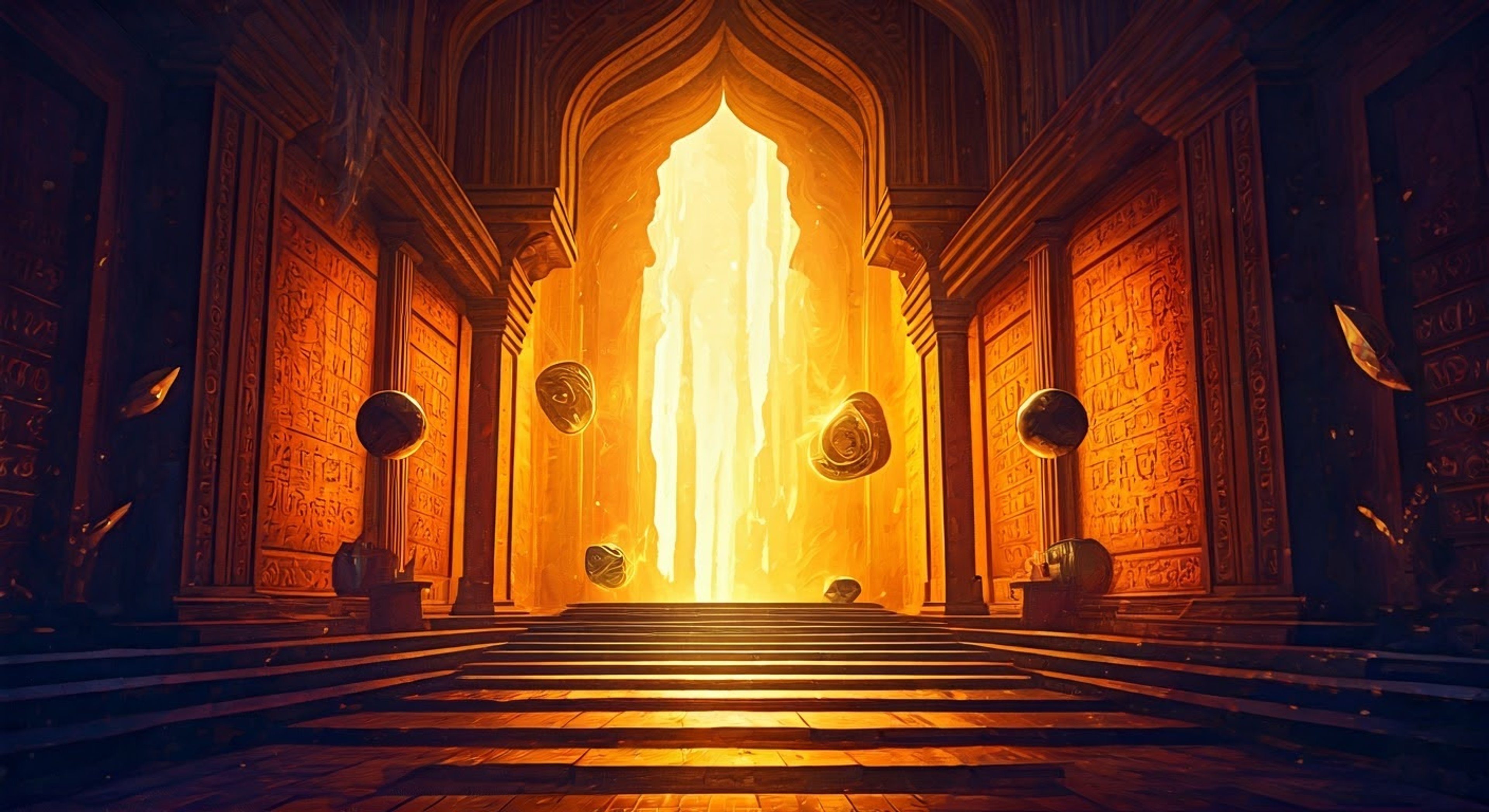 You find yourself drawn into Doctor Fate's domain, the mysterious Tower of Fate, where ancient magics swirl and reality bends to cosmic will. A dire magical threat looms that could unravel the barriers between dimensions, requiring both Doctor Fate's mastery and your unique perspective to resolve. The very fabric of reality hangs in the balance as Order and Chaos clash.