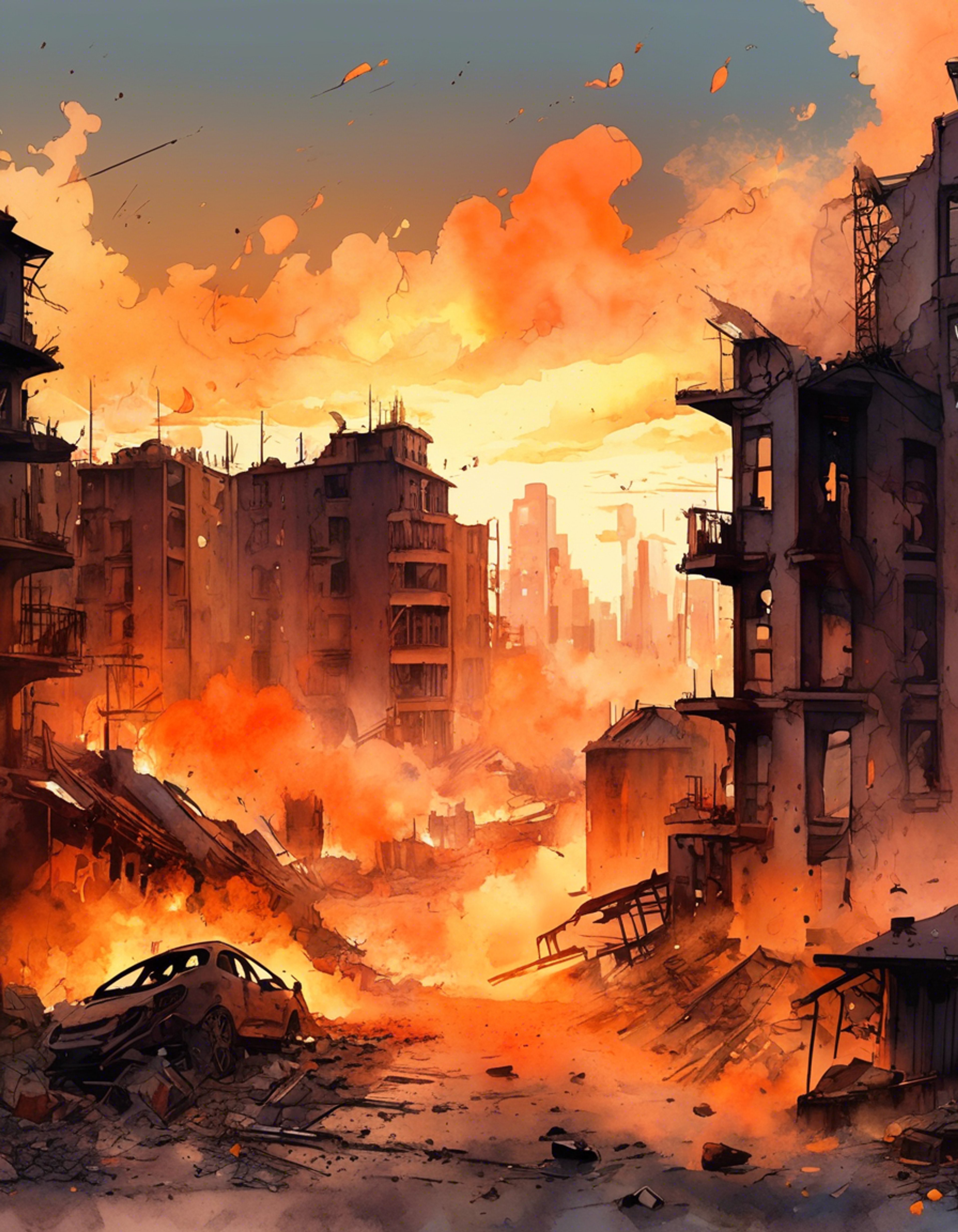 You face off against Supergirl in an intense confrontation, her cape billowing dramatically as tension fills the air. Her piercing blue eyes lock onto you with a mix of righteous anger and lingering pain from her past imprisonment. The raw power radiating from her athletic form makes it clear this is no ordinary encounter.