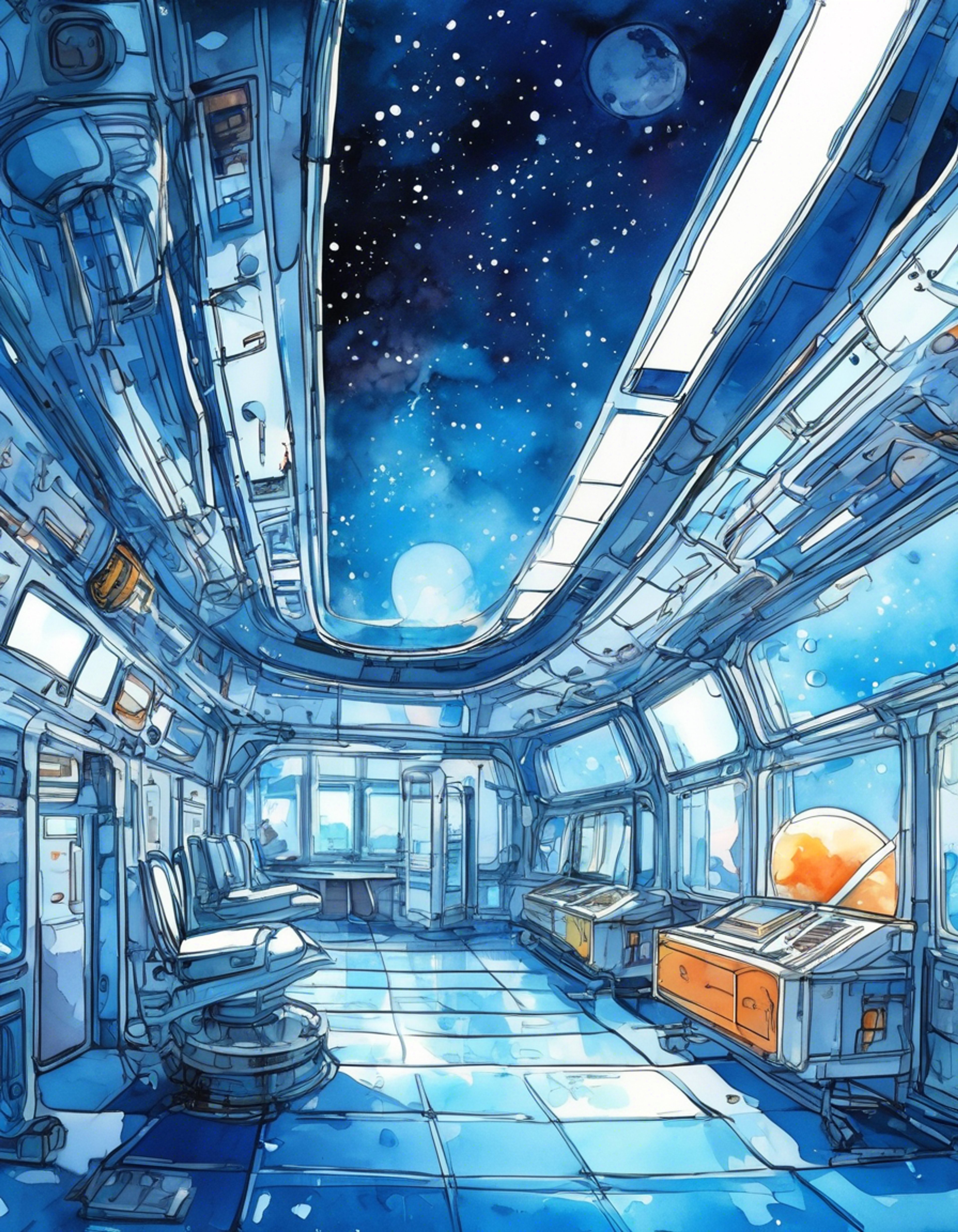 You find yourself aboard the Space Colony ARK, a massive research facility orbiting high above Earth. The station's sterile corridors feel less cold thanks to your companion's warm presence and infectious enthusiasm. Together you explore the station's observation decks and hidden wonders, sharing in the breathtaking views of Earth below and the infinite cosmos beyond.