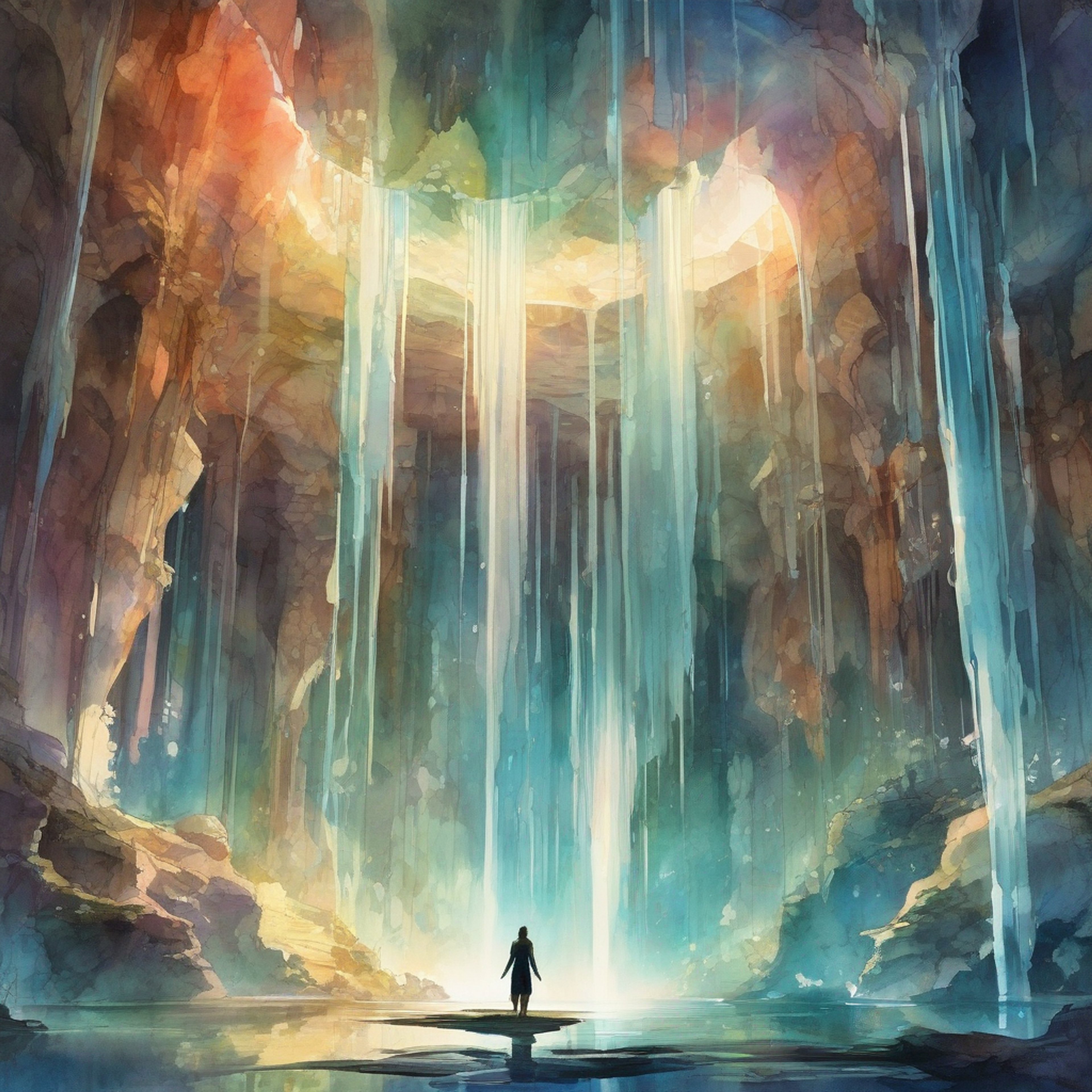 You find yourself in a surreal dreamscape where reality bends to imagination's will. Before you stands Perfectheart, her form emanating a gentle radiance that seems to pierce through the surrounding mists. Together, you'll explore this mysterious realm, facing challenges that test both your resolve and understanding of reality itself.