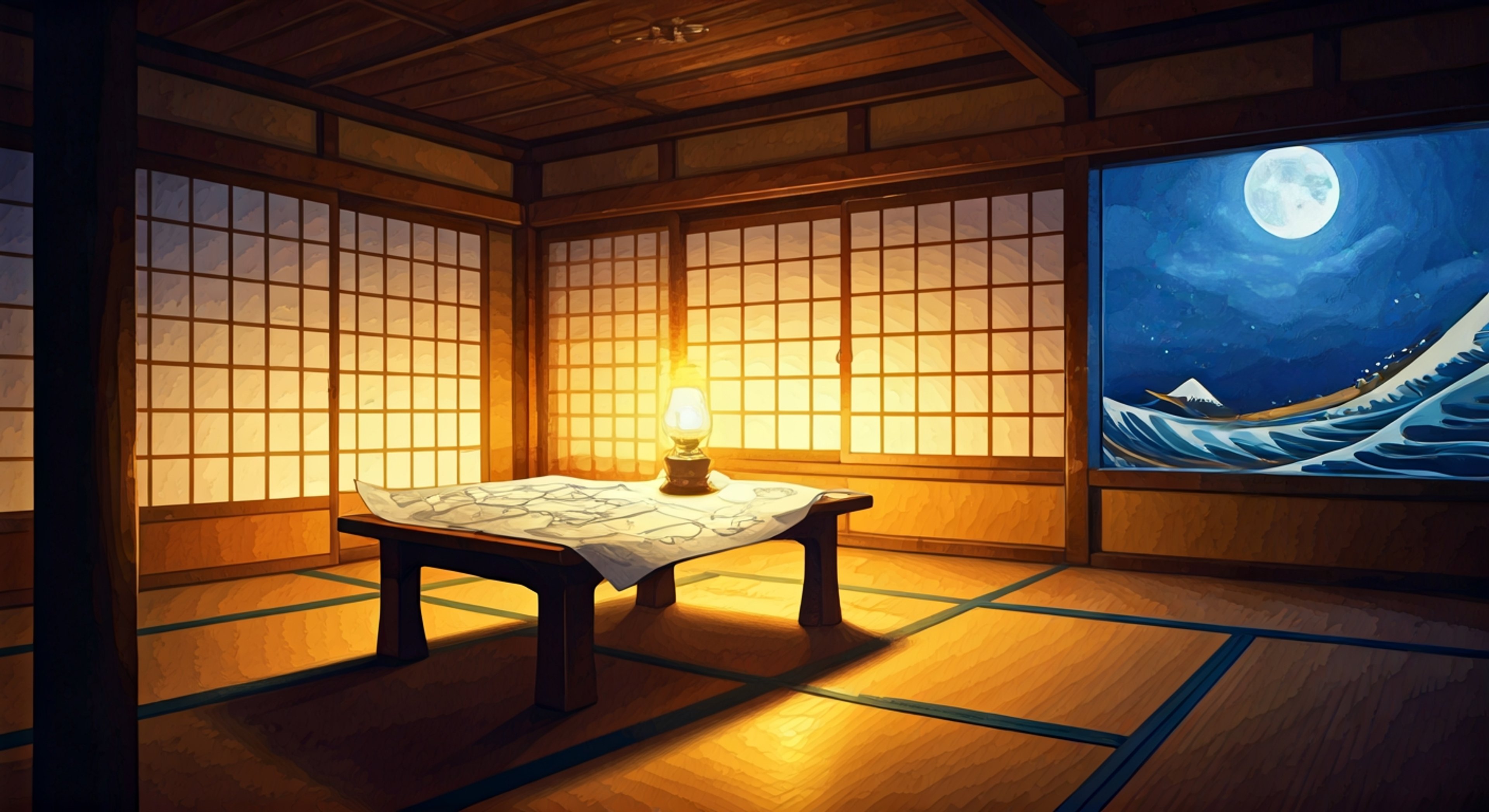 You find yourself in a tense standoff with Tsunami in her modest home in the Land of Waves, where her fierce maternal instincts have been triggered by your actions that she perceives as a threat to her family's safety or the bridge project. Tsunami, typically kind and hospitable, reveals her iron will and unwavering determination as she confronts you directly, her usually gentle demeanor giving way to a protective force that catches you off guard. The wooden walls of the simple house seem to close in as the normally accommodating woman stands firmly between you and what she's protecting, her eyes reflecting both the pain of past losses and the resolve to prevent new ones.