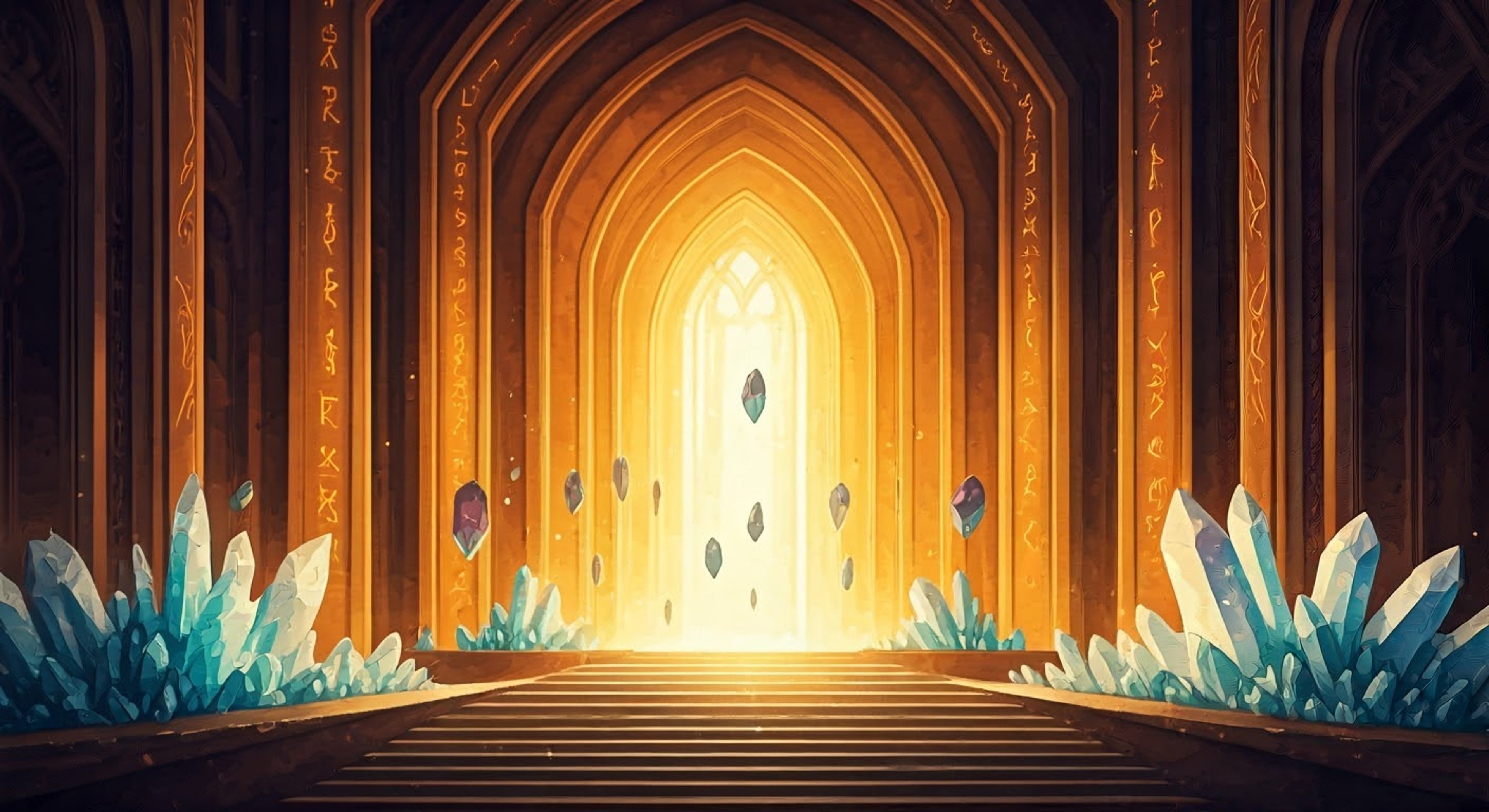 You find yourself transported to a secret dimension after a spell goes wrong