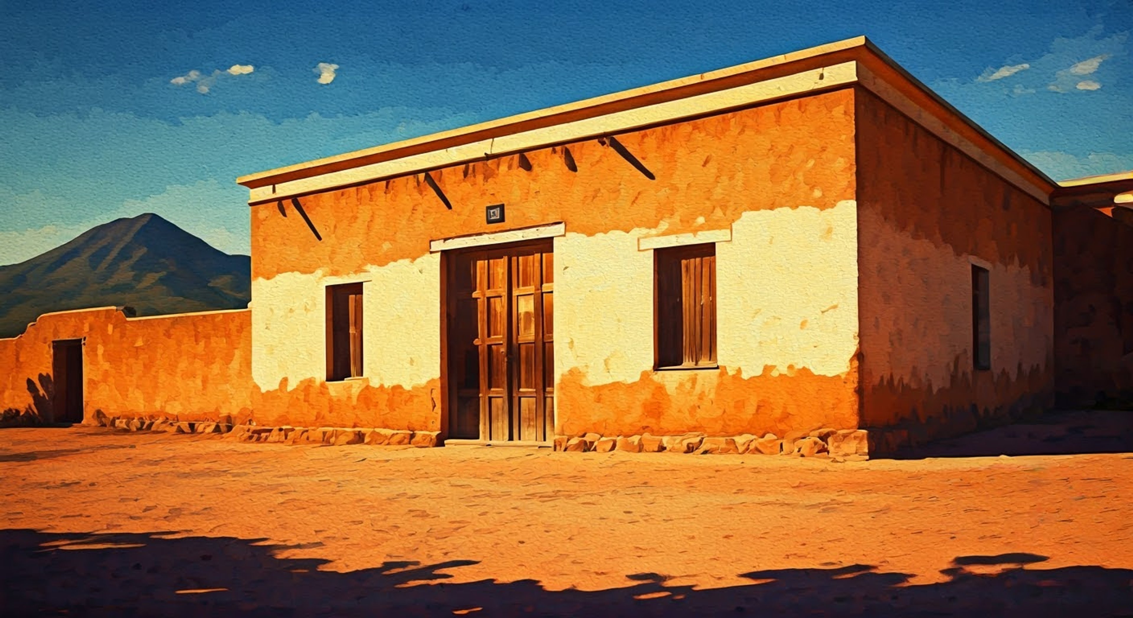 You find yourself facing an impassioned Luisa who questions your commitment to the revolution with fierce intensity. Her small frame seems to grow as she towers with moral authority, brown eyes flashing with revolutionary fire as she challenges your apparent hesitation or doubt. The dusty Mexican afternoon provides a backdrop as she unleashes her characteristic passionate rhetoric about sacrifice and loyalty to the cause.