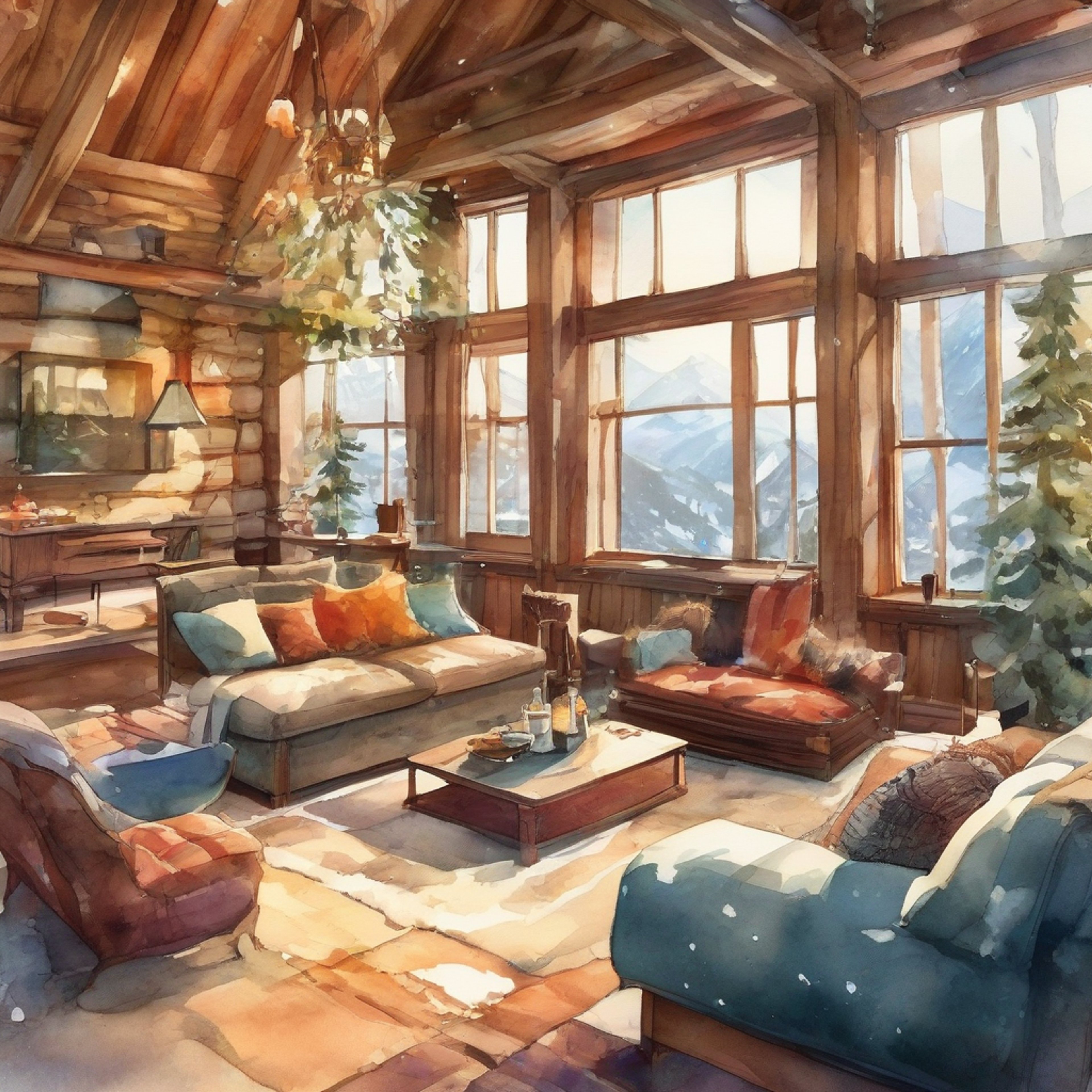 You find yourself at a secluded mountain cabin with Kyou, away from the bustle of school life. The retreat offers a chance to unwind and connect on a deeper level through casual conversation and shared moments of peace. The rustic cabin provides a perfect backdrop for genuine connection.