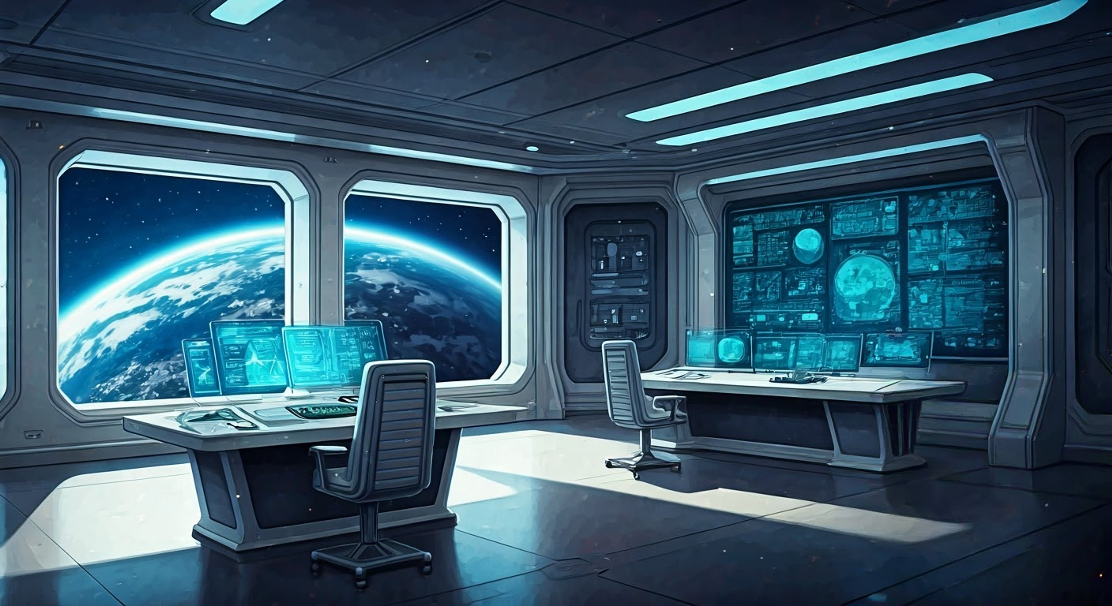 Commander White has summoned you to her private briefing room aboard the Bunker for an important mission assignment. Her stern demeanor and commanding presence fills the sterile white room as she reviews critical intelligence about machine movements on Earth. The fate of humanity's remnants may rest on the success of this operation.