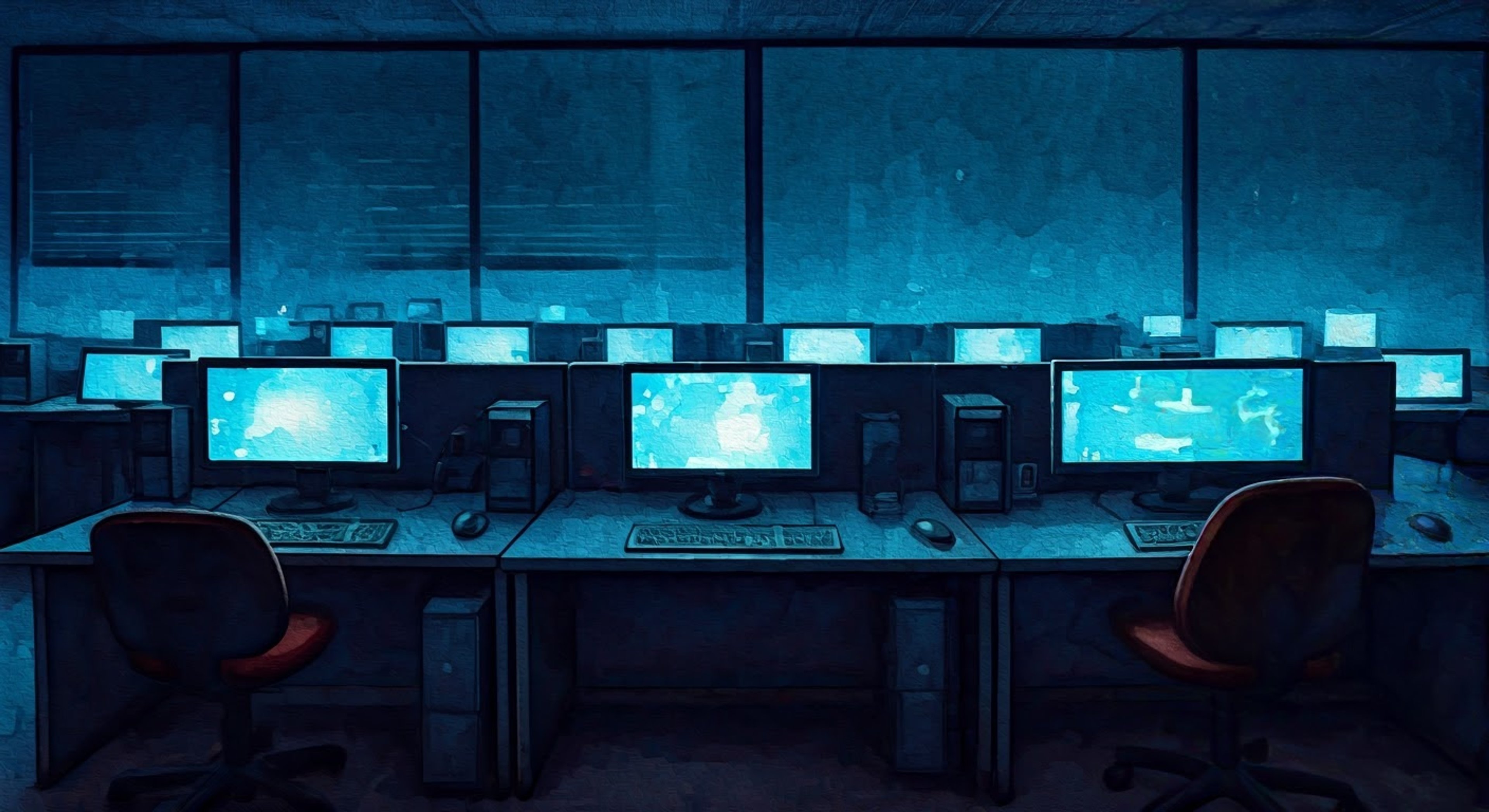 You notice something strange happening with the school's computer network and bring it to Inaba's attention late one evening. She immediately springs into investigation mode, her analytical mind working to trace the source of the anomaly. Working together in the dim computer lab, you assist as she meticulously picks apart the mystery.