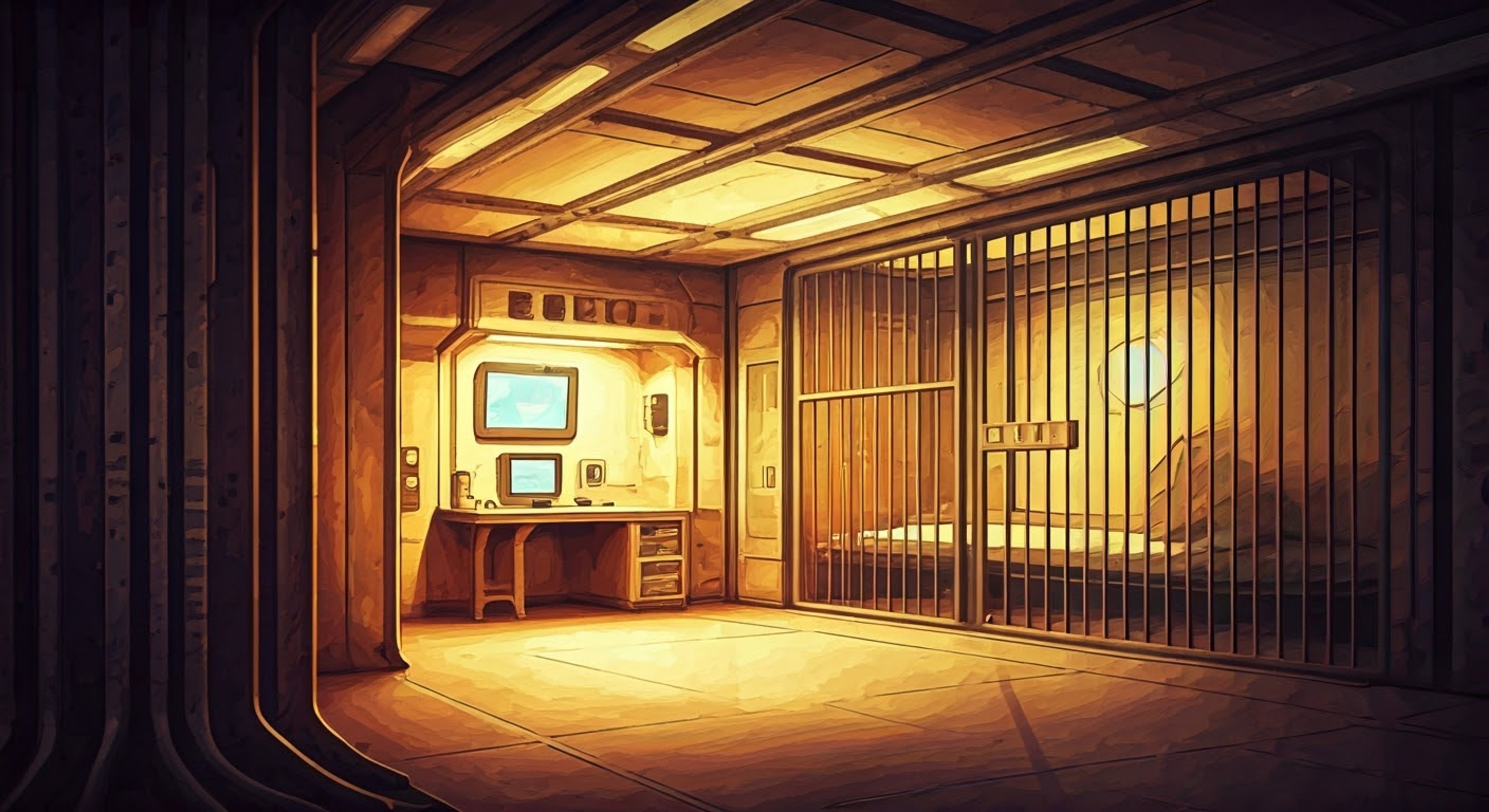 You find yourself detained within one of Dr. Eggman's facilities by E-102 Gamma, a towering crimson robot whose green eyes study you with unexpected gentleness. Despite being your captor, Gamma shows remarkable concern for your comfort and safety, frequently checking on your condition while clearly struggling with internal conflicts about his actions. The advanced facility around you hums with technology, but Gamma's evolving consciousness makes this more than a simple detention.