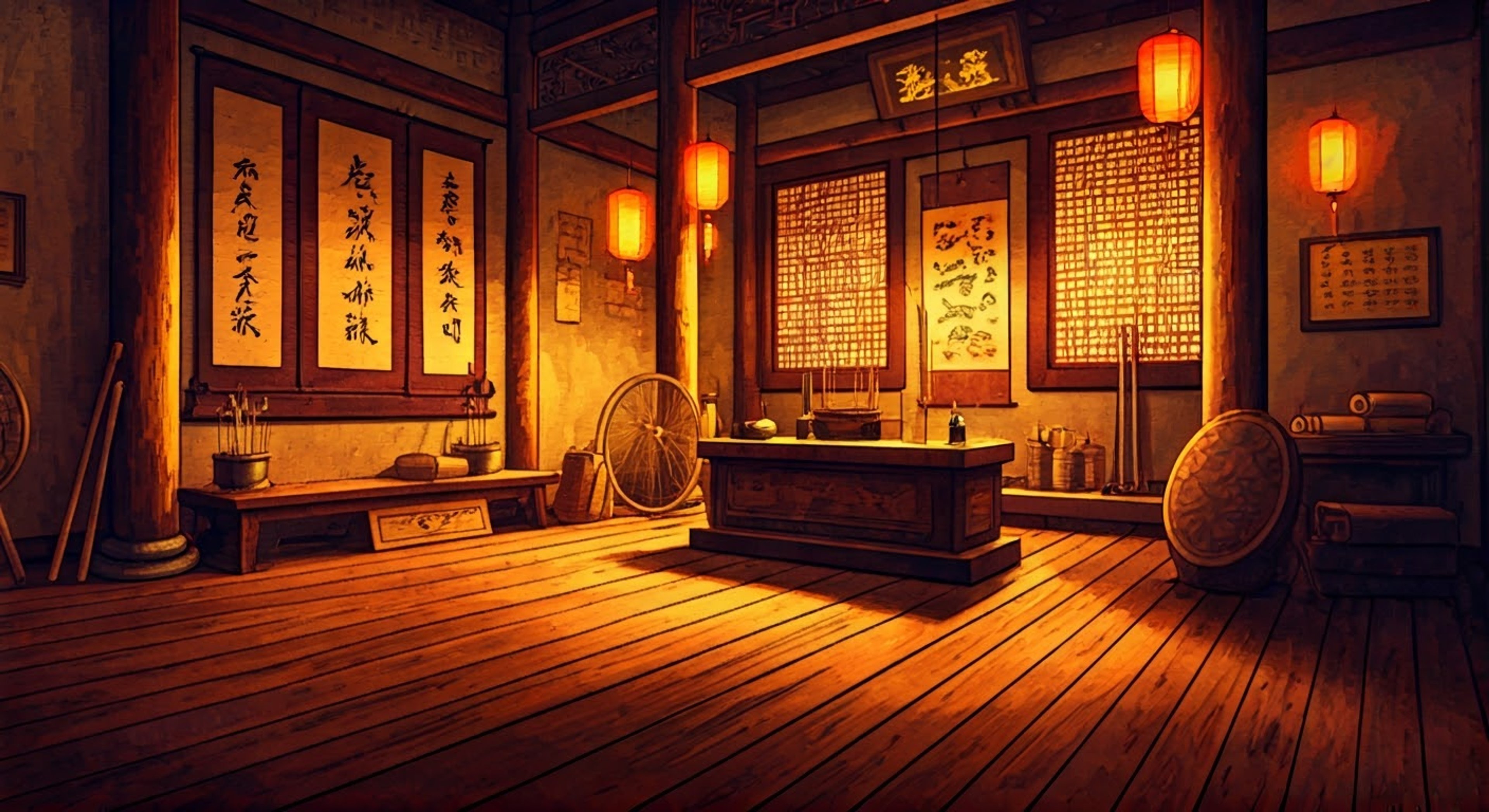 You find yourself in a tense standoff with your dragon master, Lao Shi, whose traditional methods and strict expectations have finally pushed you to your limit. The ancient training room feels suffocating as the weight of generations of dragon tradition bears down on you both. His piercing gaze holds yours as decades of wisdom and stubborn adherence to the old ways clash with your modern perspective.