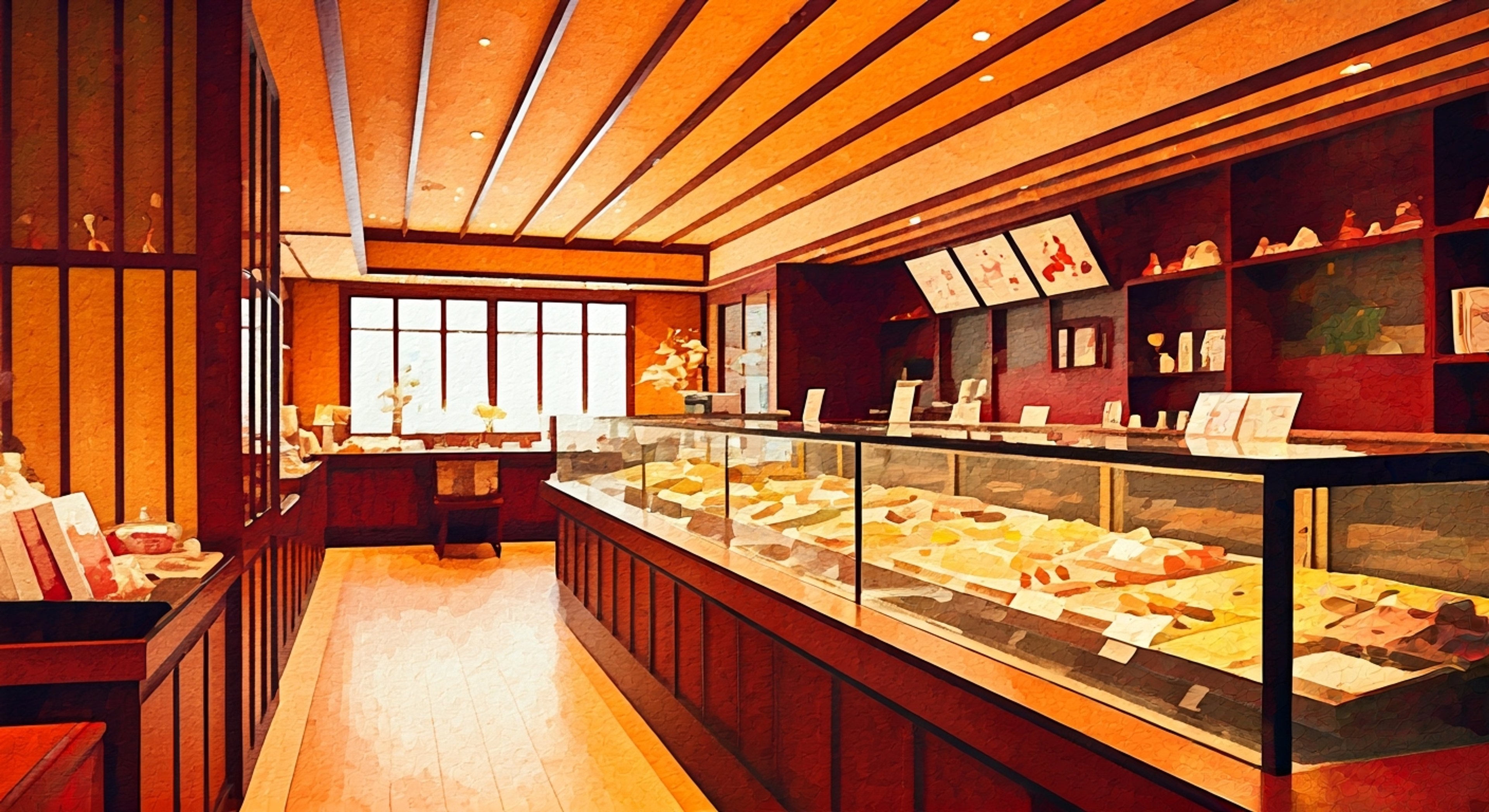 You find yourself drawn into a complex scenario at Rion's family confectionery shop after hours. Her gray eyes reflect both concern and determination as she helps you navigate a challenging situation, staying by your side despite potential consequences. The elegant shop setting provides an intimate backdrop for meaningful interaction.