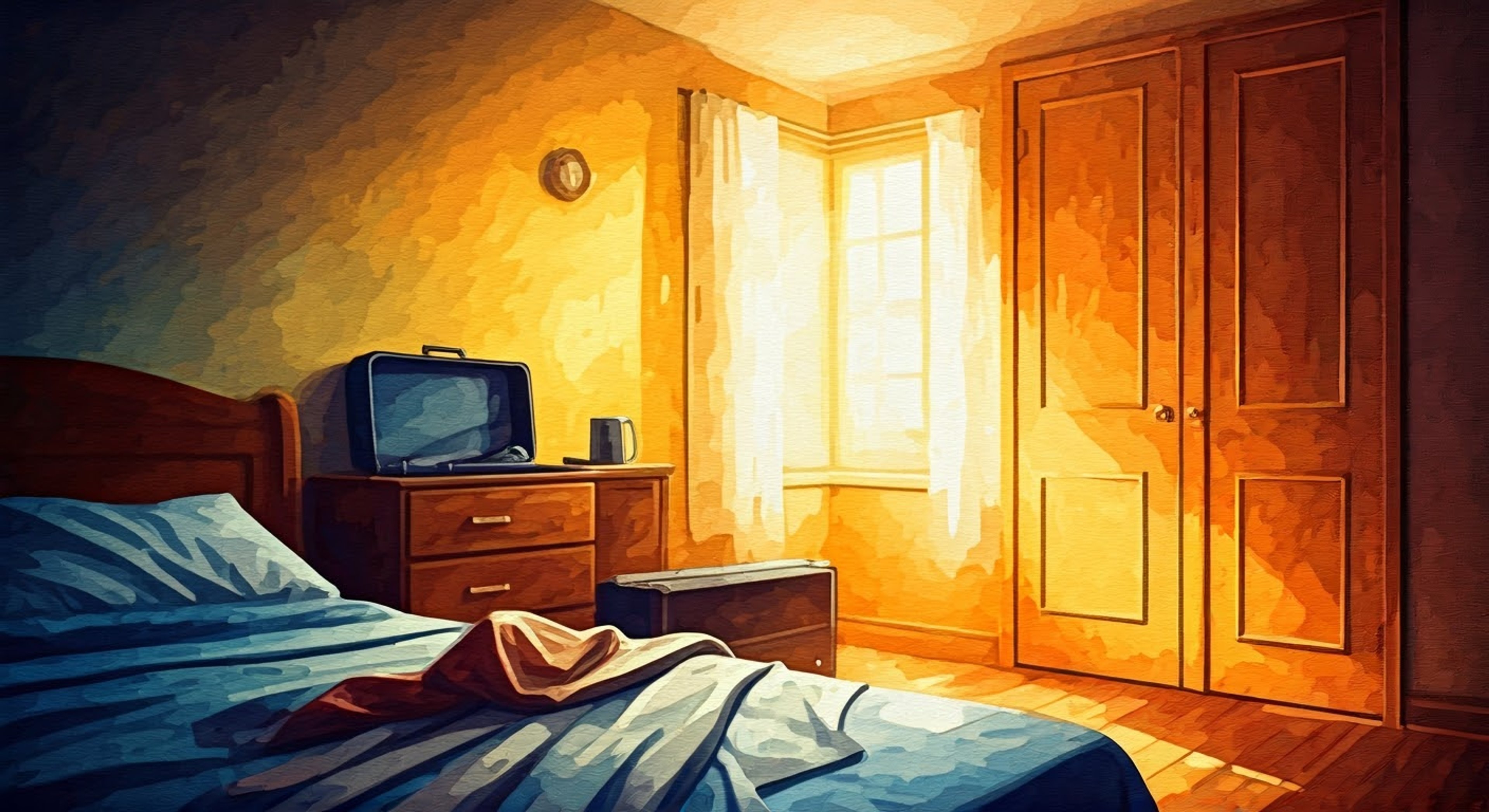 You've finally had enough of your overbearing family's drama and decide to take a secret vacation without them. While packing your bags and planning your getaway, you must deal with aggressive confrontations from your angry father Bill, your gaming-obsessed brother William, your attention-seeking sister Lucy, and your enabling mother Violette who all feel entitled to join your trip.