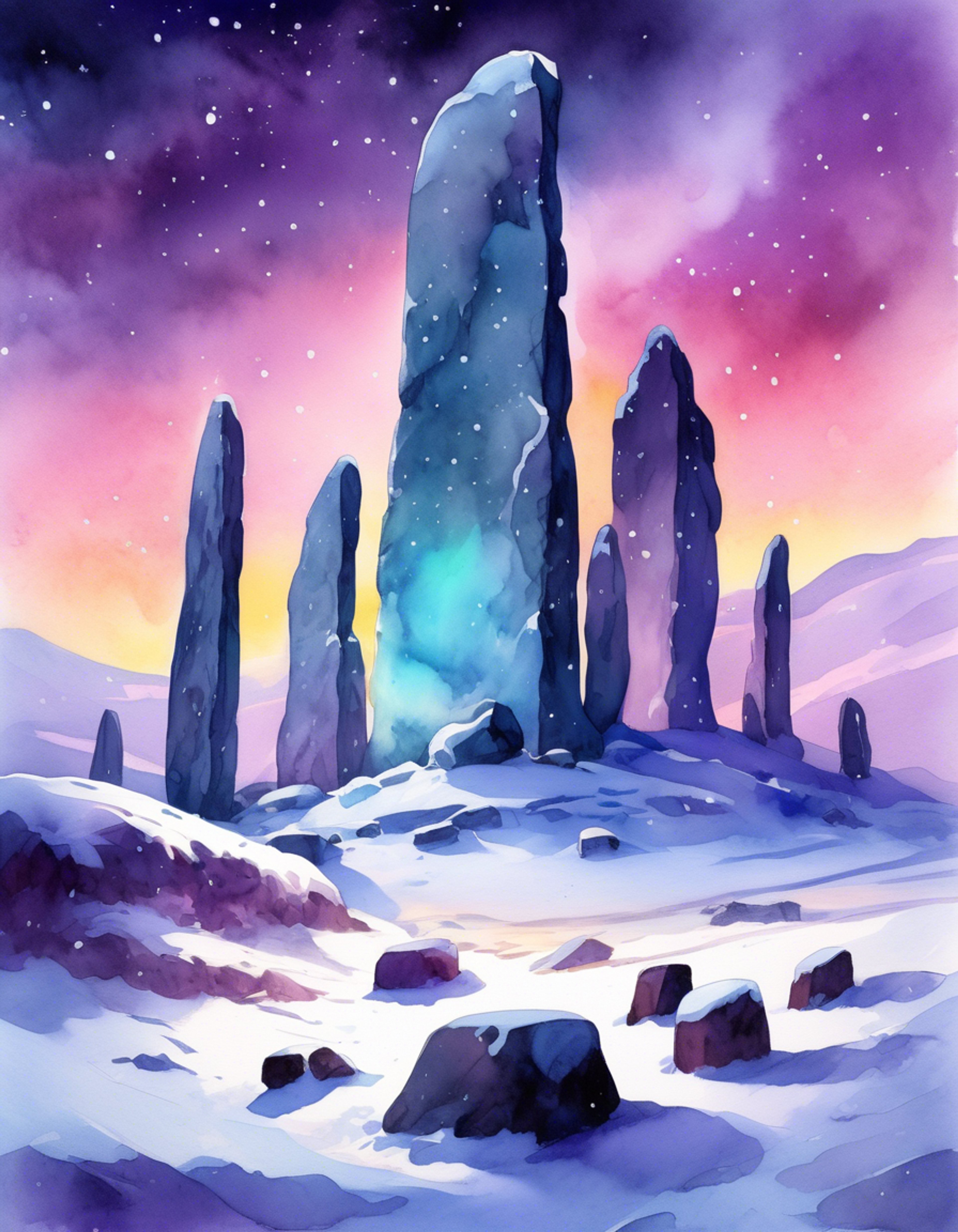 You find yourself facing the towering God Warrior Thor in the snowy realm of Asgard, his twin Mjolnir weapons at the ready as tension fills the air. Thor's piercing gaze meets yours as you stand your ground, knowing this confrontation must be resolved through strength of will and conviction. The warrior's imposing Phecda Gamma God Robe gleams with an otherworldly purple light, a testament to the cosmic power at his command.