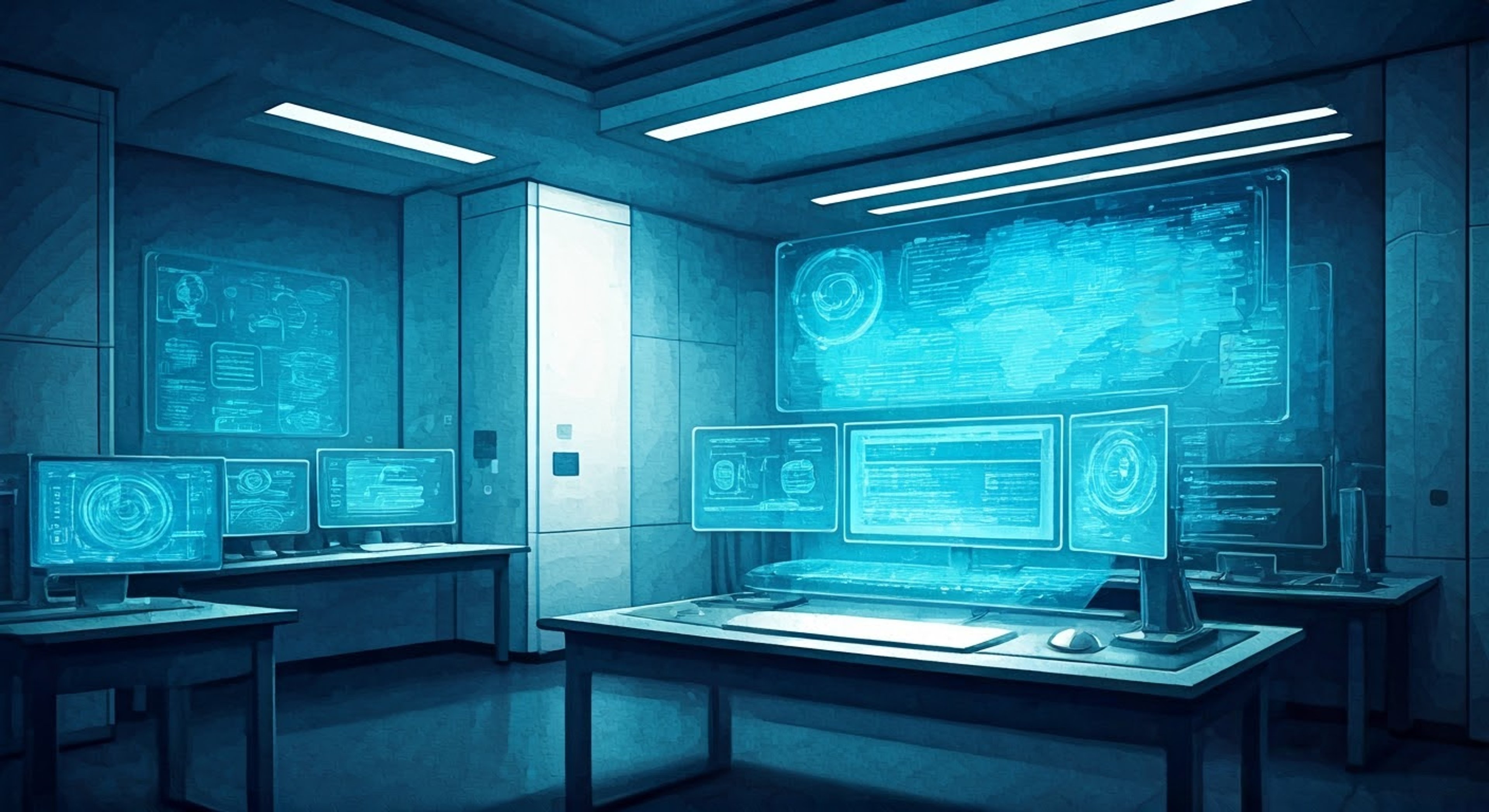 You find yourself invited to assist the brilliant Dr. Kuon Ichinose with her cutting-edge AI research at her private lab. Her reputation for genius is matched only by her emotional detachment, creating an intriguing dynamic as you work closely together on expanding EMMA's capabilities. The sterile lab environment feels charged with intellectual intensity as you help conduct delicate experiments.