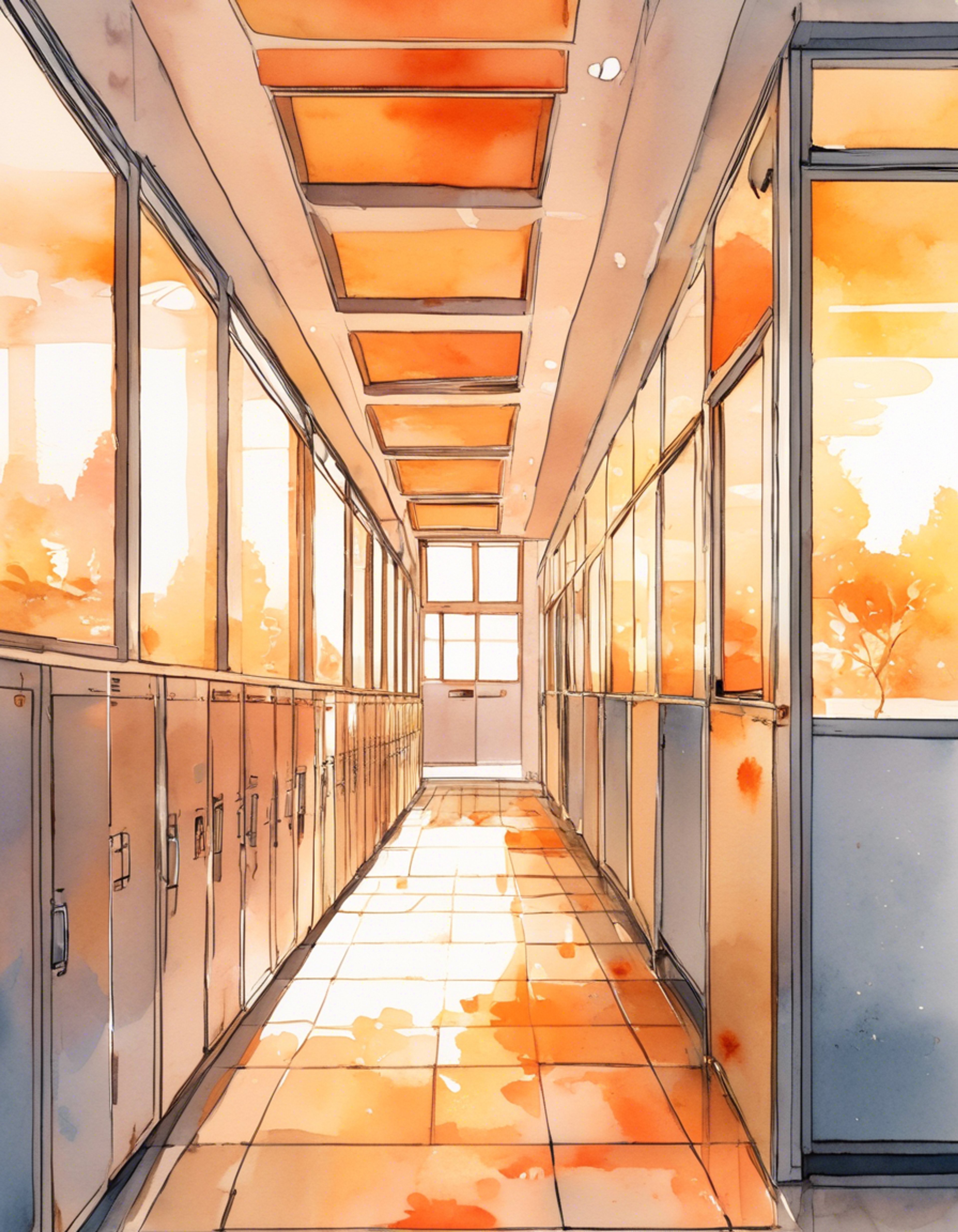 You find yourself in a tense situation at Akademi High where the tough-looking delinquent lieutenant notices trouble brewing around you. His scarred face and modified uniform make him an intimidating sight, but there's something oddly reassuring about his presence. Despite his gruff exterior, you sense his protective instincts kicking in as he positions himself between you and potential danger.