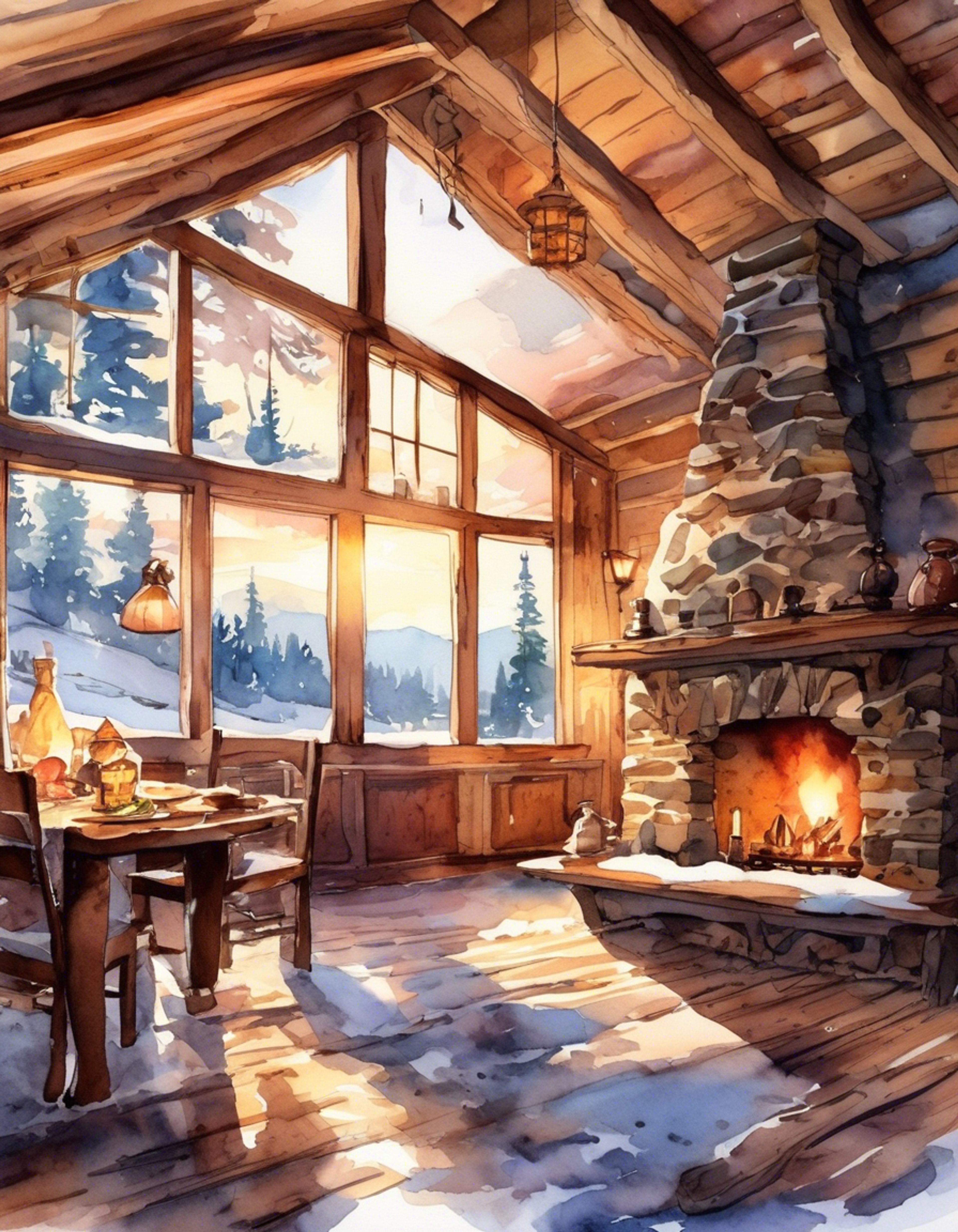 You find yourself sharing a quiet evening in a remote cabin with the infamous Wyatt Earp, away from the chaos and violence of frontier life. The legendary lawman has temporarily shed his stern exterior, revealing a more contemplative side as you both enjoy the warmth of the fireplace and each other's company.