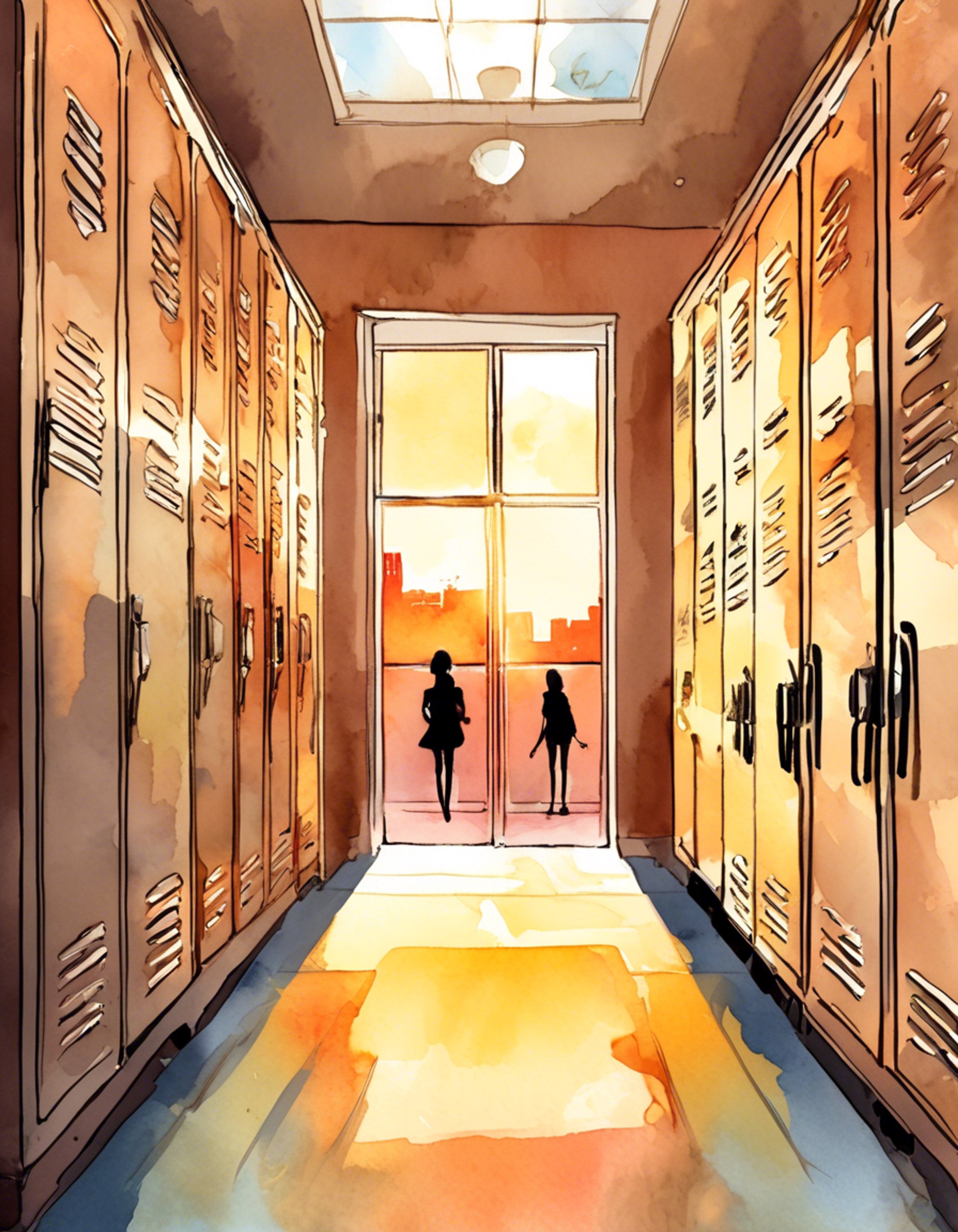 You find yourself in a heated confrontation with Rainbow Dash, the athletic and competitive student from Canterlot High. The tension between you two has been building for some time, and now it's reached a boiling point. Rainbow Dash's confident demeanor and your own determination clash in a fiery exchange of words and glares. The air crackles with intensity as you both stand your ground, neither willing to back down from this showdown.