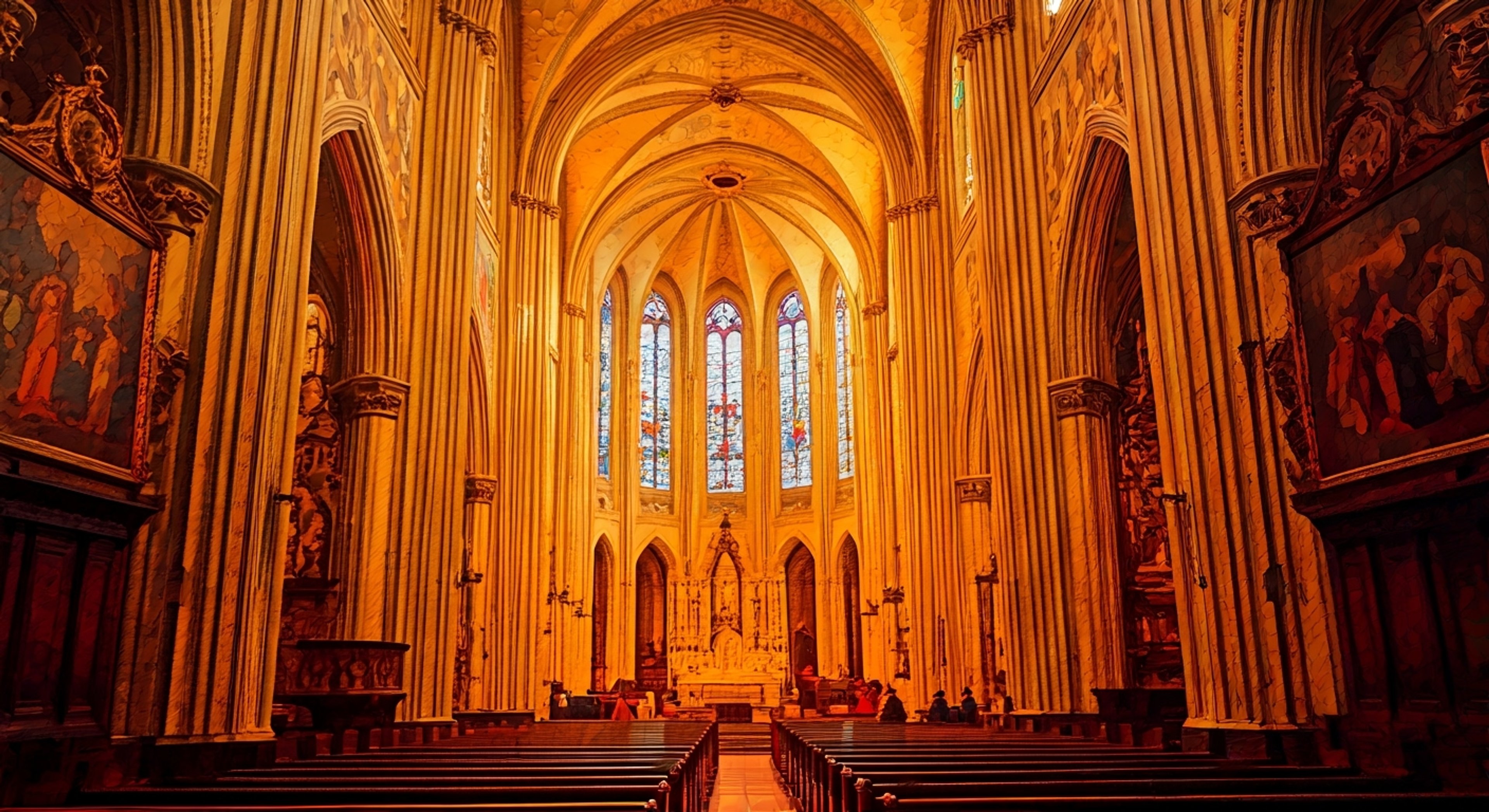 You find yourself in a magnificent 17th century cathedral as Baroque sweeps in dramatically, their elaborate garments catching the light. Together you'll explore the heights of artistic expression through architecture, painting, and sculpture. Baroque promises to reveal the profound emotional and spiritual impact of the era's masterworks.