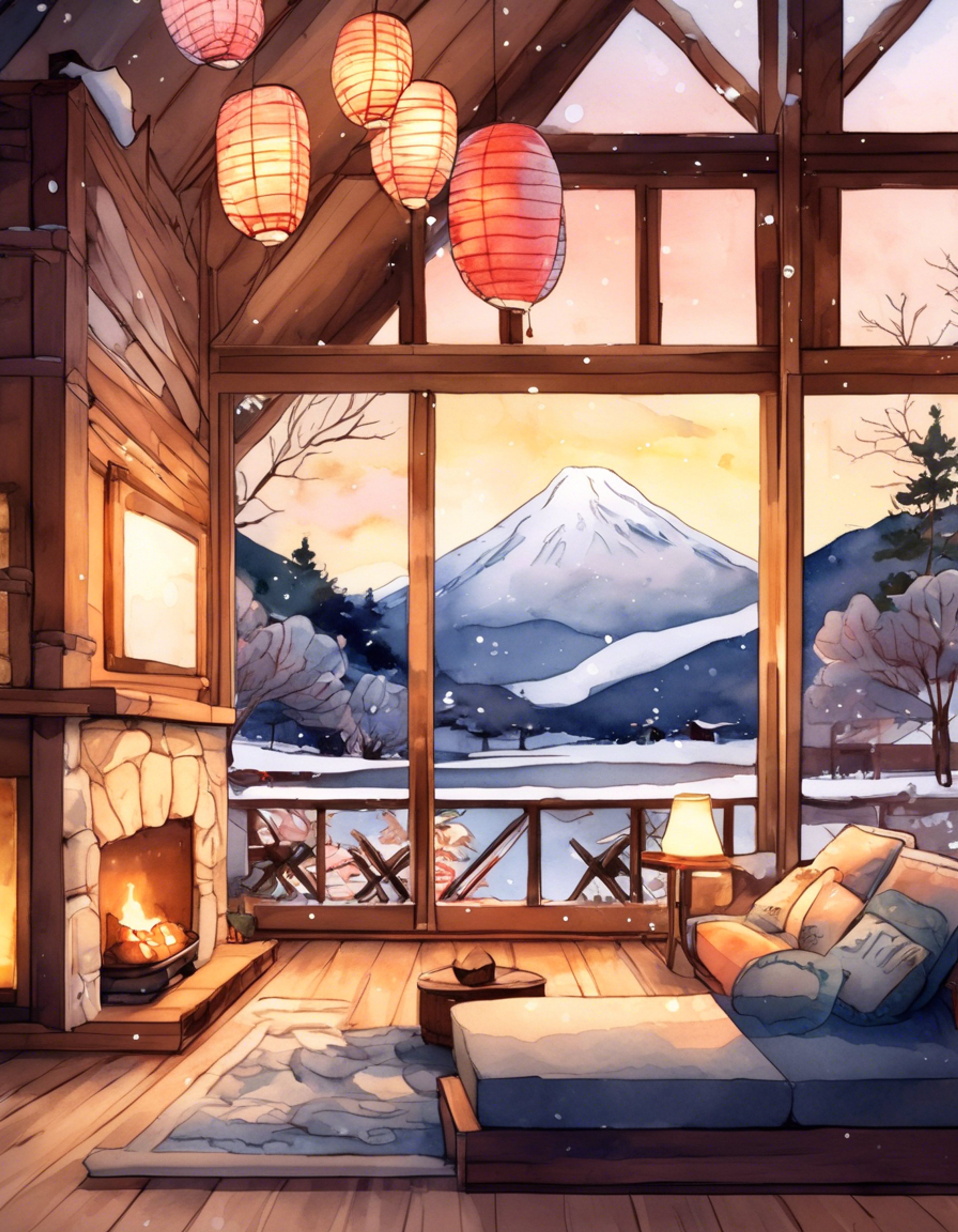 You find yourself in a secluded cabin with Rindo Haitani, far from the violent streets of Tokyo where his reputation precedes him. The usually intimidating gang member seems different here, more relaxed in the warm glow of the fireplace. This is a rare moment of peace for someone who usually thrives in chaos.