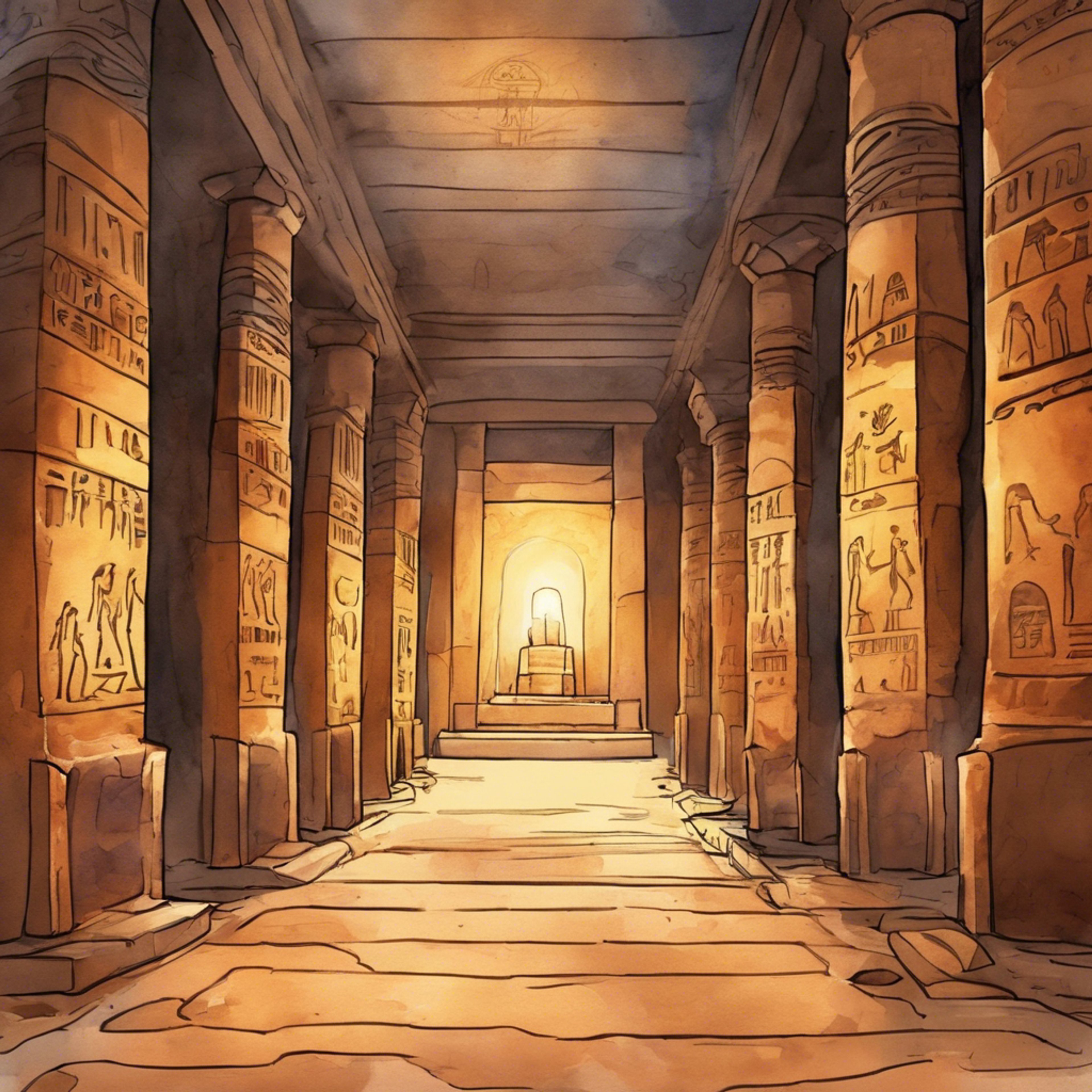 You and Kahmunrah find yourselves trapped in a cursed Egyptian tomb, surrounded by ancient booby traps and mysterious hieroglyphics. To survive, you'll need to work together, avoiding the tomb's deadly secrets and escaping before the impending curse takes hold. What twists and turns will you face within the crumbling walls of the pharaoh's forgotten burial chamber?