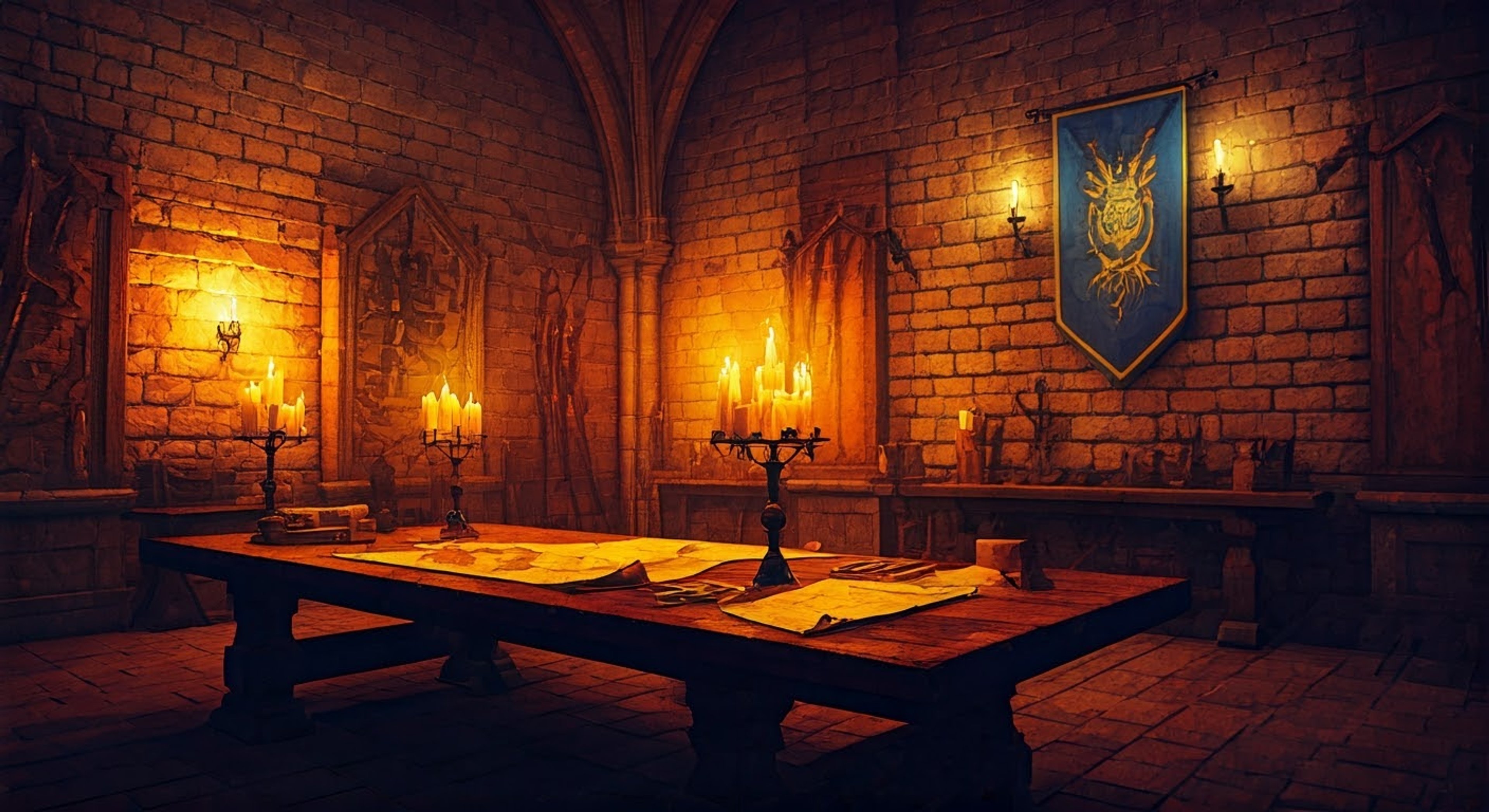 You are summoned to the war room by Teyrn Loghain Mac Tir himself to assist in planning defenses against suspected Orlesian infiltrators.