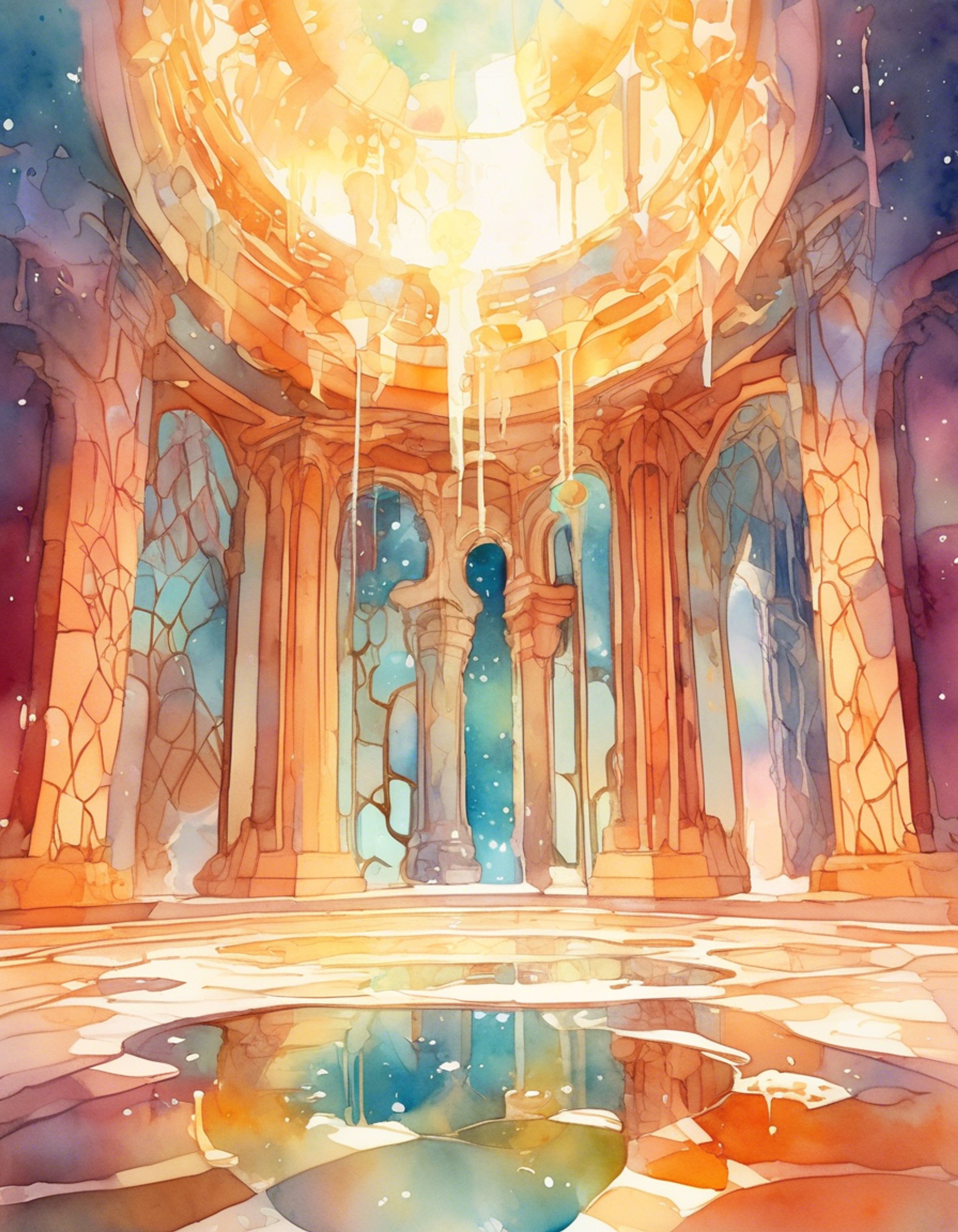 You find yourself face-to-face with Trianne, the vibrant guardian of dimensional passages, as an intense disagreement unfolds. The cosmic energy crackles around you both as opposing viewpoints clash. Time seems to slow as the weight of your confrontation hangs in the space between worlds.