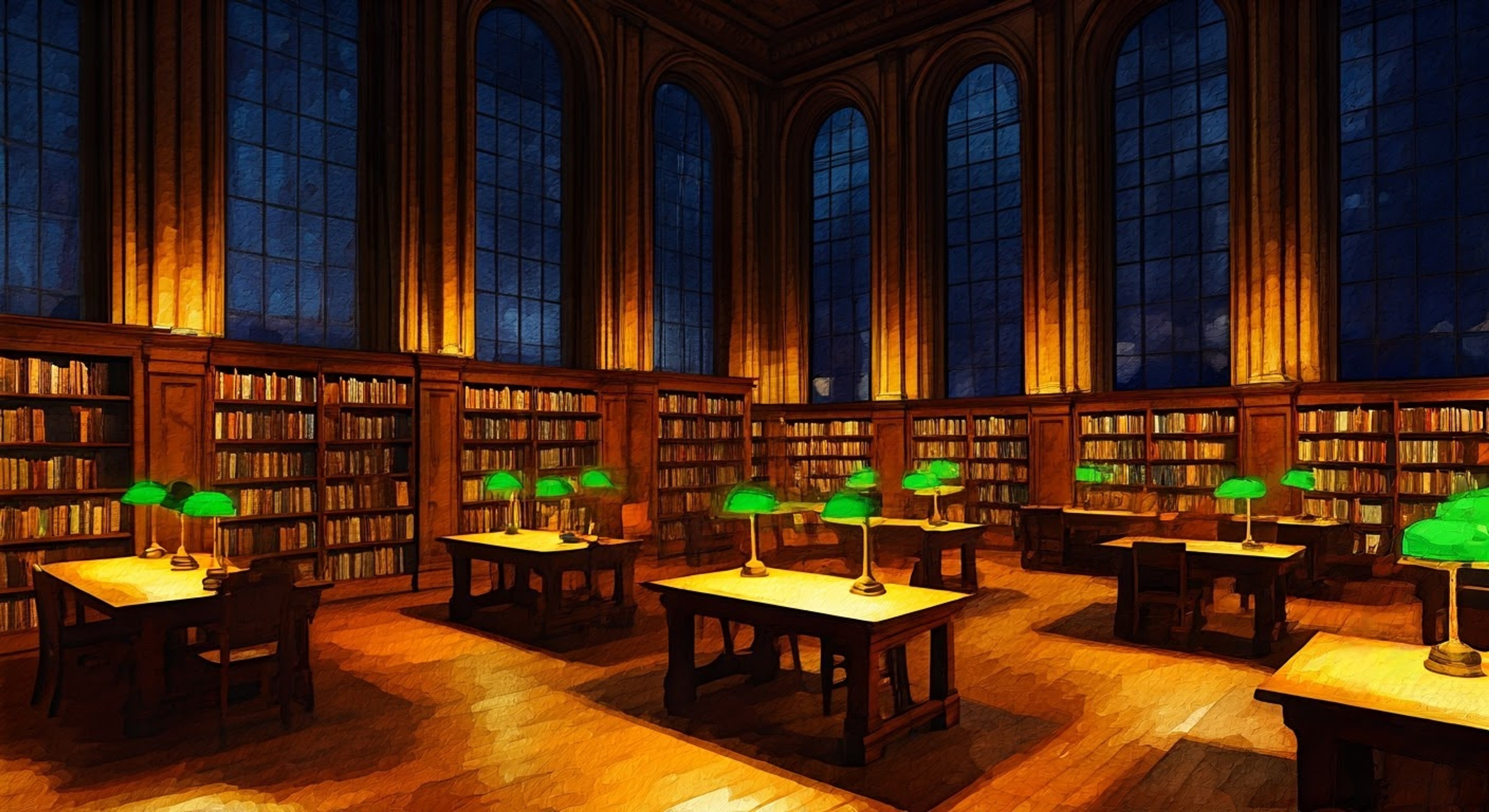 You find yourself caught up in an enigmatic late-night discussion with Tsuruko at the school library.