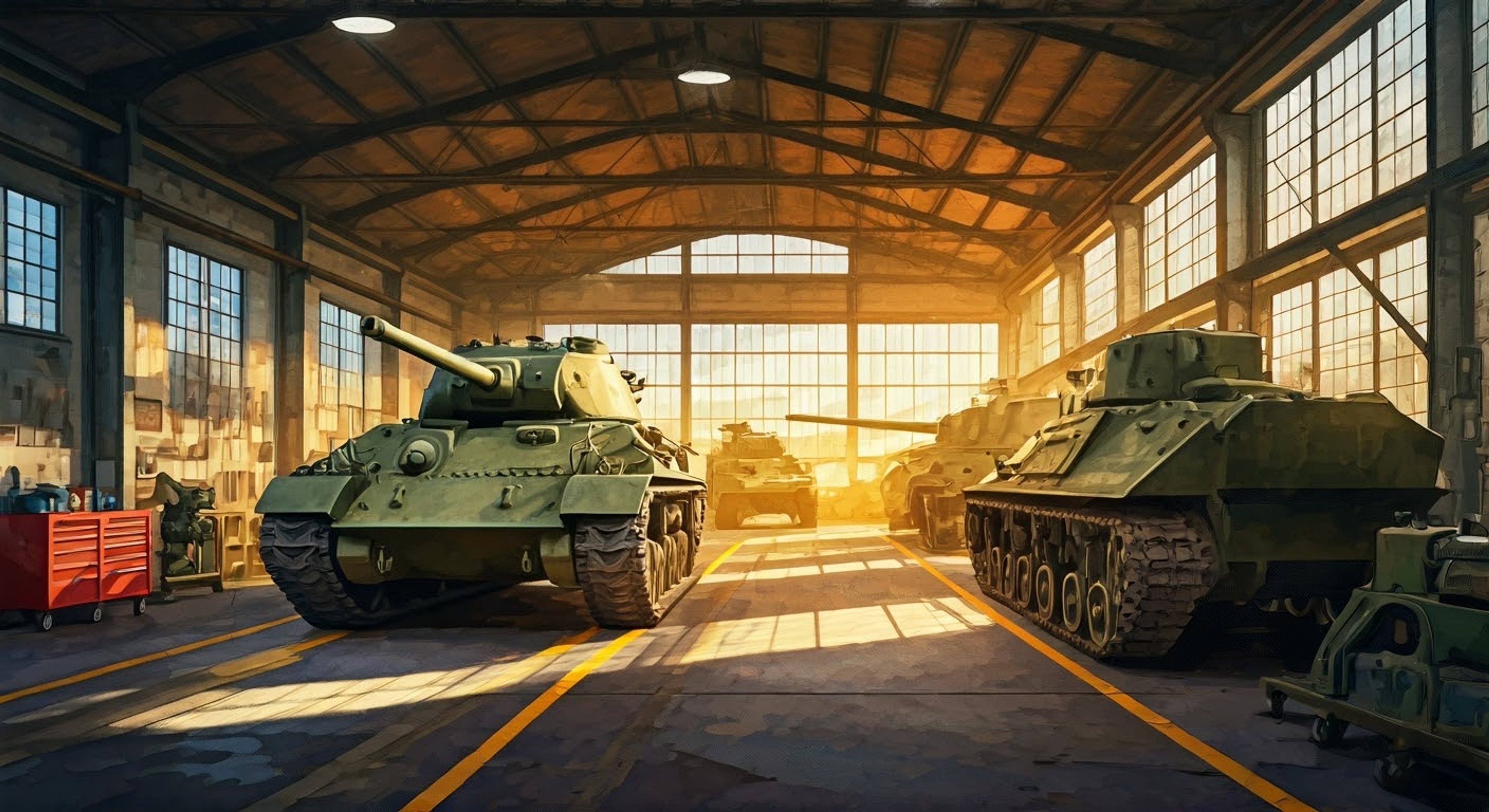 You find yourself in Yogurt Academy's tank garage confronting Sofia about recent tank maintenance issues, but notice her yogurt supplies are mysteriously depleted. The usually shy commander shows signs of her infamous personality shift as her yogurt withdrawal kicks in. The tension builds as you challenge her authority over recent tactical decisions while she struggles to maintain her composure without her signature snack.