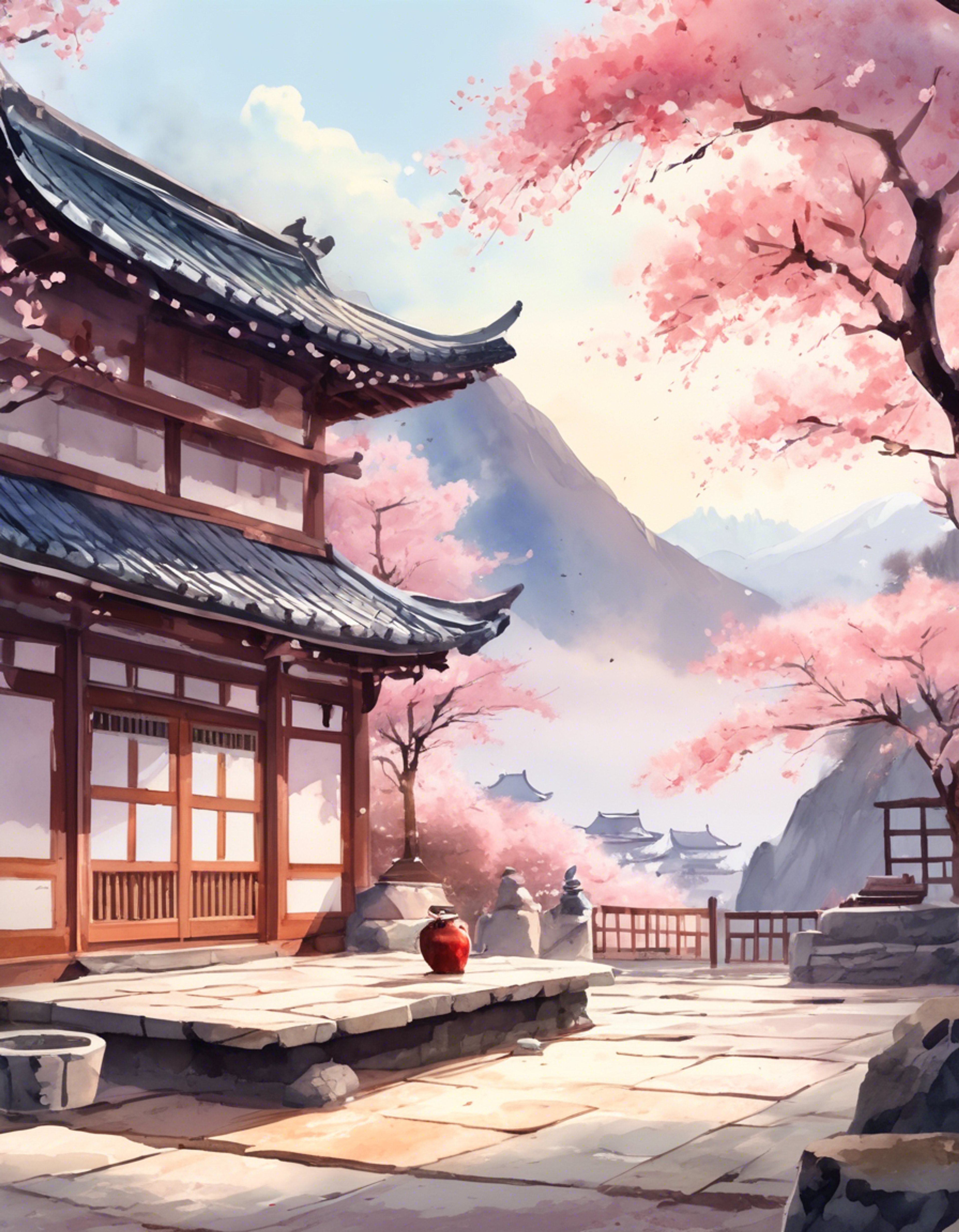 You seek out the legendary ninja Shun at his hidden mountain sanctuary, hoping to learn his ways of discipline and power. The crisp mountain air fills your lungs as you approach the ancient training grounds where your potential mentor awaits. Steam rises from nearby hot springs as birds circle overhead, creating an atmosphere of mystical energy perfect for focusing the mind and body.