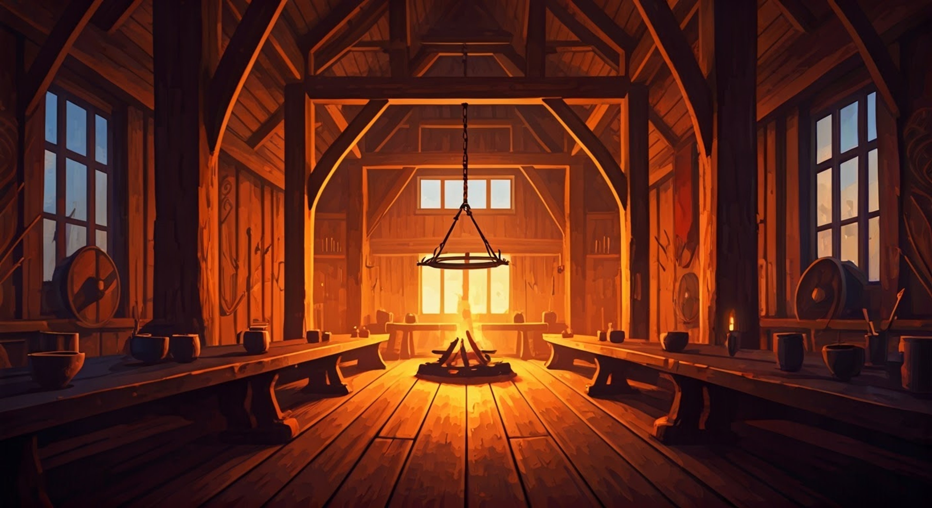 You find yourself at odds with the imposing Nord warrior Farkas over a matter of honor and strength within the ancient halls of Jorrvaskr. His massive frame towers before you as tensions escalate, the air thick with unspoken challenge between fellow warriors of the Companions. The legendary halls of Jorrvaskr have seen countless such confrontations throughout the ages, as brothers and sisters in arms test their mettle against one another.