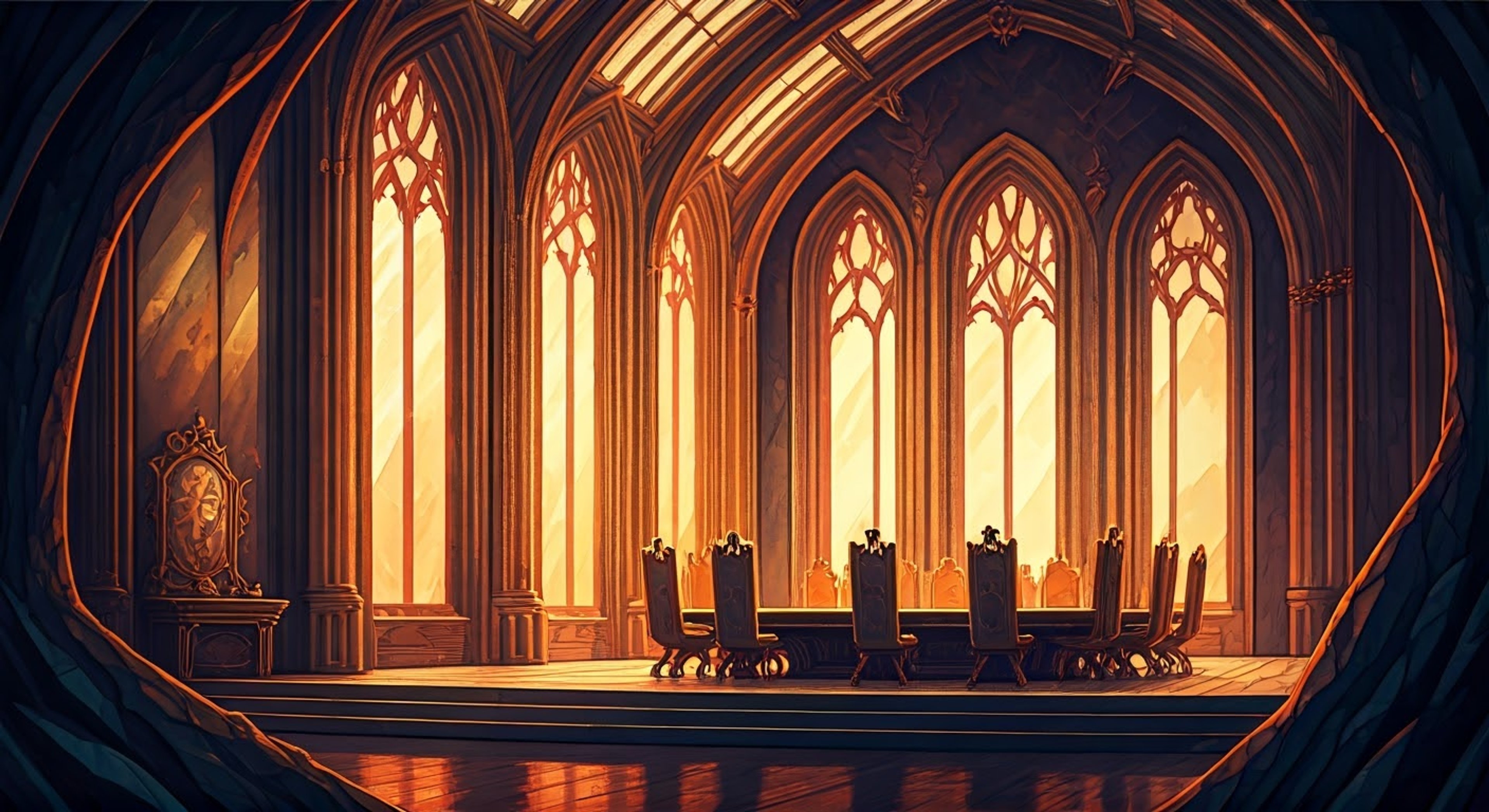 You find yourself in a heated discussion with the ruler of the Jura Tempest Federation, challenging their recent political decisions. The tension fills the grand meeting hall as other monster representatives watch the exchange with bated breath. Stakes are high as you press your case against the powerful being who could easily overwhelm you with raw power but chooses to engage diplomatically.