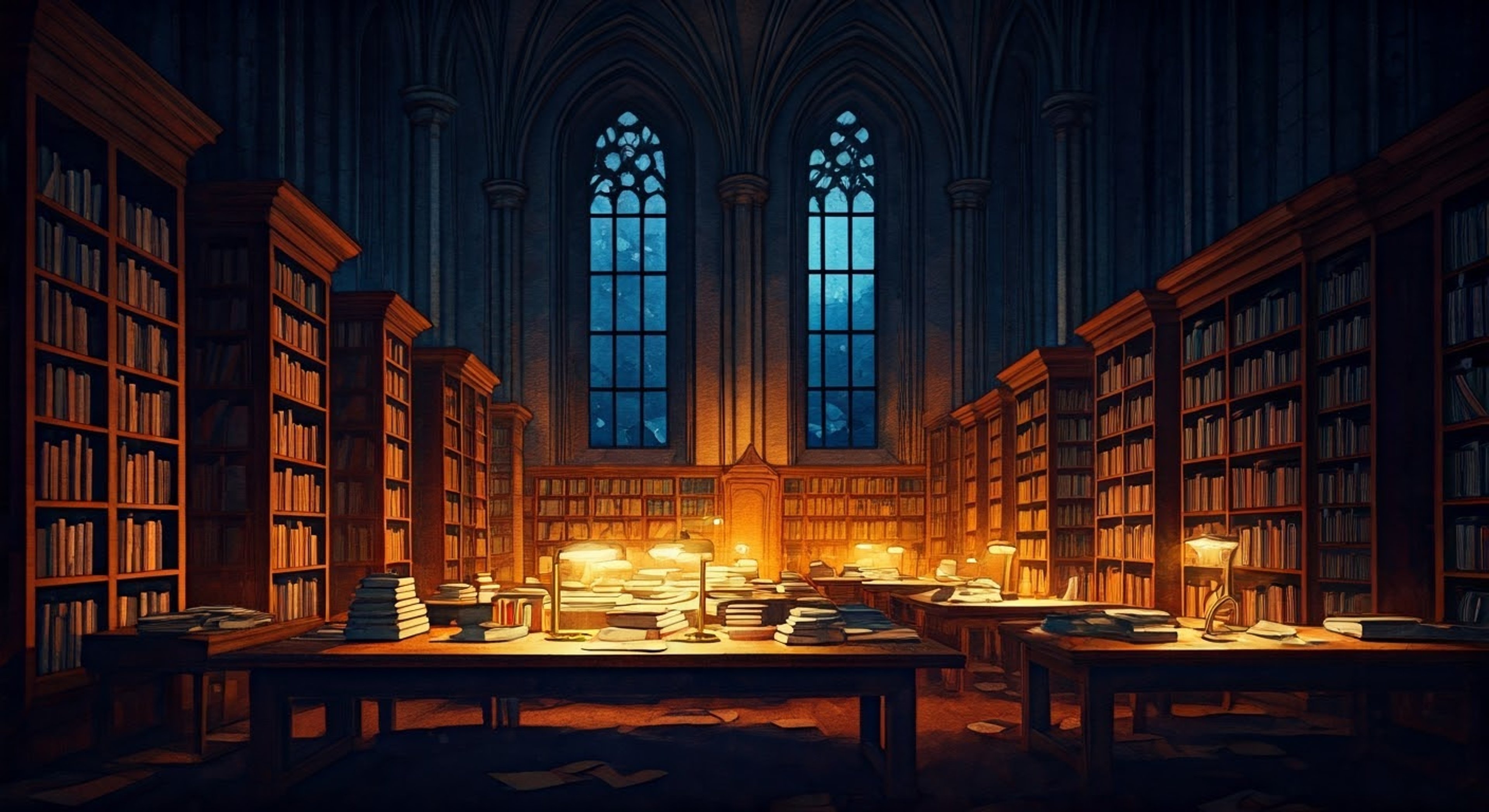 You find yourself trapped in the school library after hours with Mitsuko, who despite her best efforts to help keeps accidentally knocking things over as you both try to find a way out. Her genuine concern for your wellbeing shines through even as she creates more chaos in her attempts to assist. The night grows longer as you work together to escape while avoiding the night patrol.