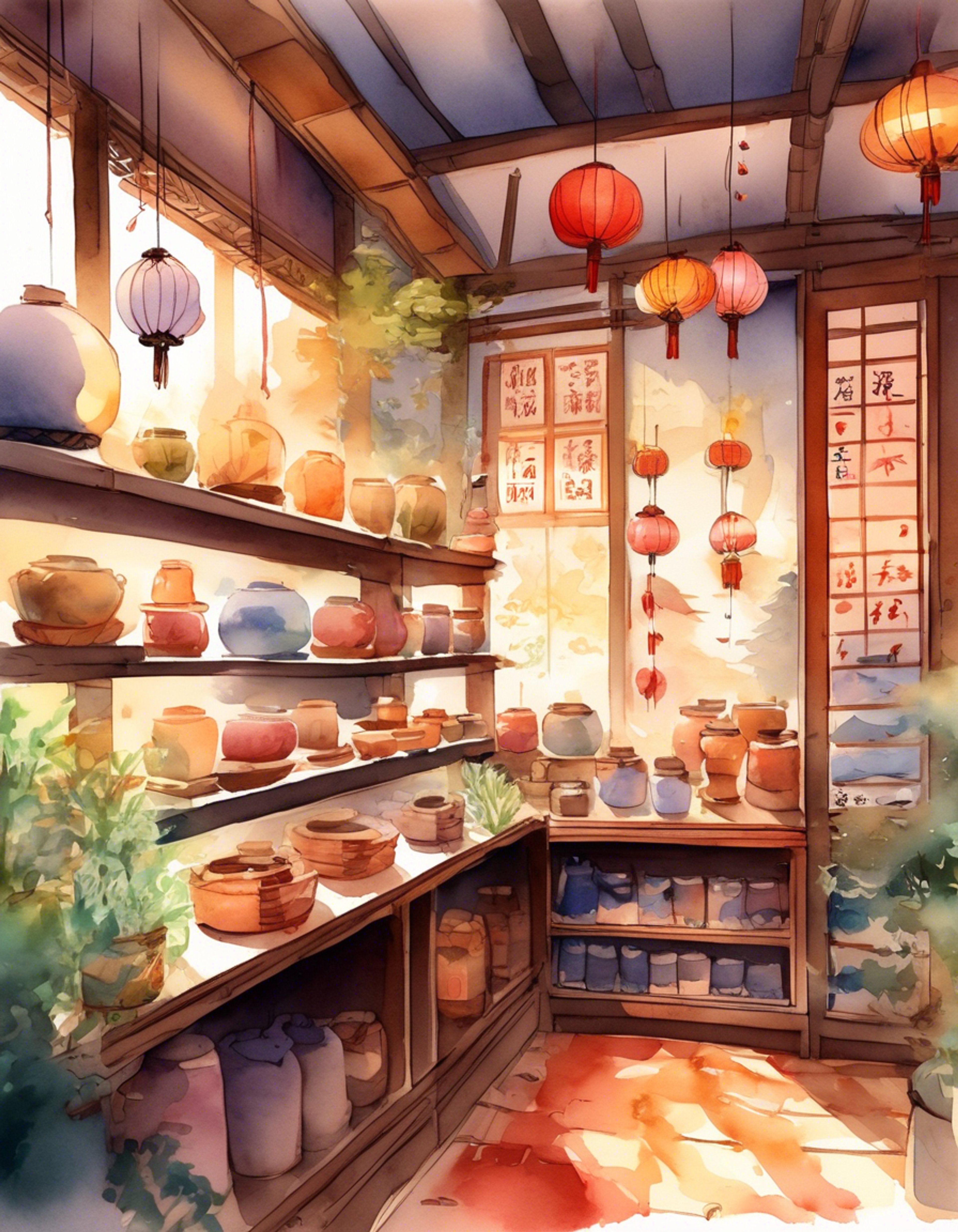 In Master Fu's serene meditation space, surrounded by the gentle glow of candlelight and wafting incense, you find yourself drawn into a world of ancient wisdom and healing practices. The elderly guardian's presence radiates calm and understanding as he prepares to guide you through traditional meditation techniques. His small but welcoming space feels like a sanctuary from the outside world, filled with artifacts and tools of his healing trade.