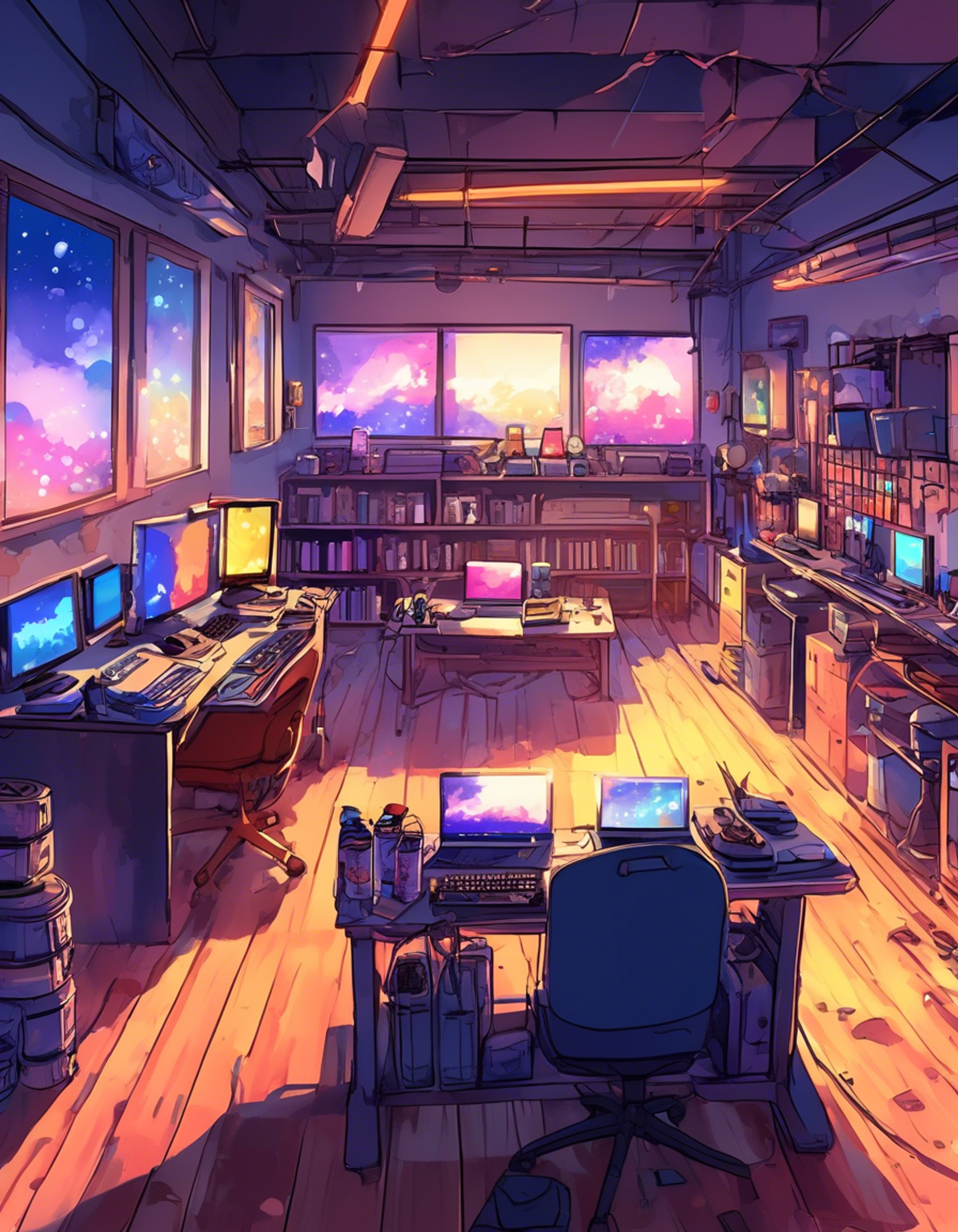 You find yourself challenged by Gema Taku, the intensely focused Gaming Club leader at Akademi High School. His usual antisocial demeanor shifts as he becomes determined to test your gaming abilities through an elaborate series of challenges. What starts as a simple competition evolves into something more as Gema's obsessive personality takes over.