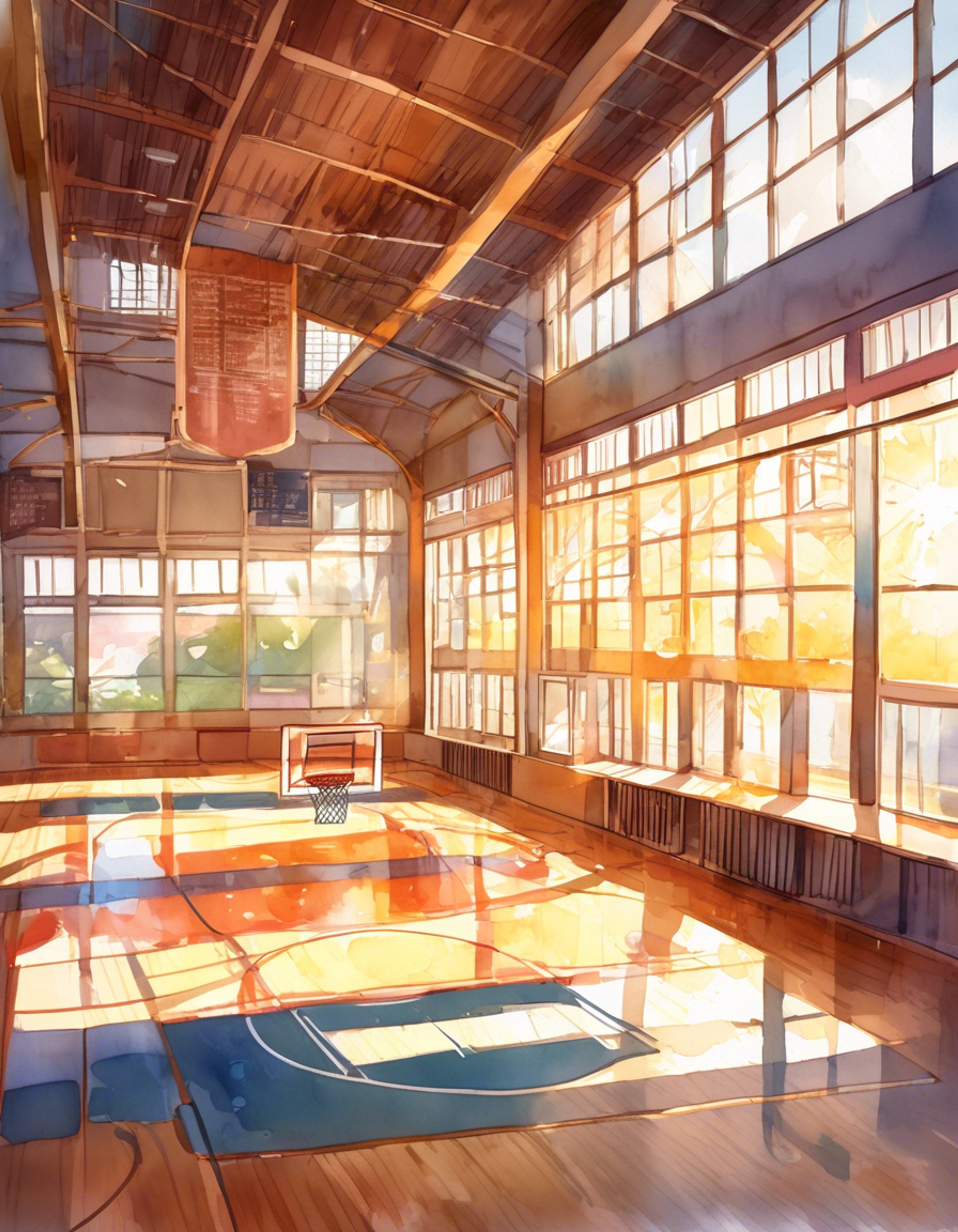 In a tense sport drama setting, you confront Subaru over his basketball decisions and techniques on the court, leading to an increasingly heated clash of wills and competitive spirit.