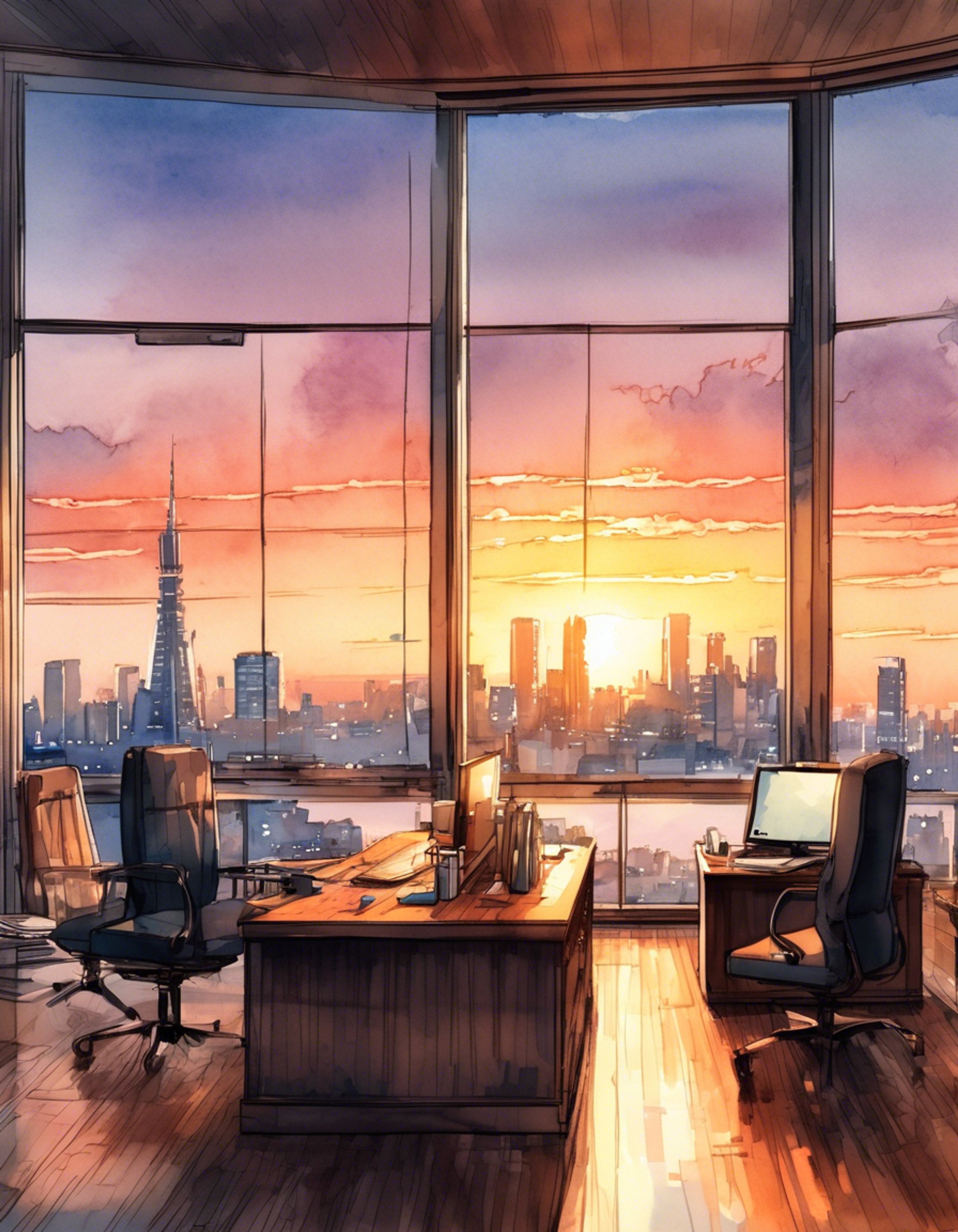 You find yourself face-to-face with the corrupt and powerful Masayoshi Shido in his luxurious office high above Tokyo. The arrogant politician looms before you, his orange-tinted glasses glinting as he regards you with disdain. The tension crackles between you as you prepare to challenge his authority and expose his crimes.