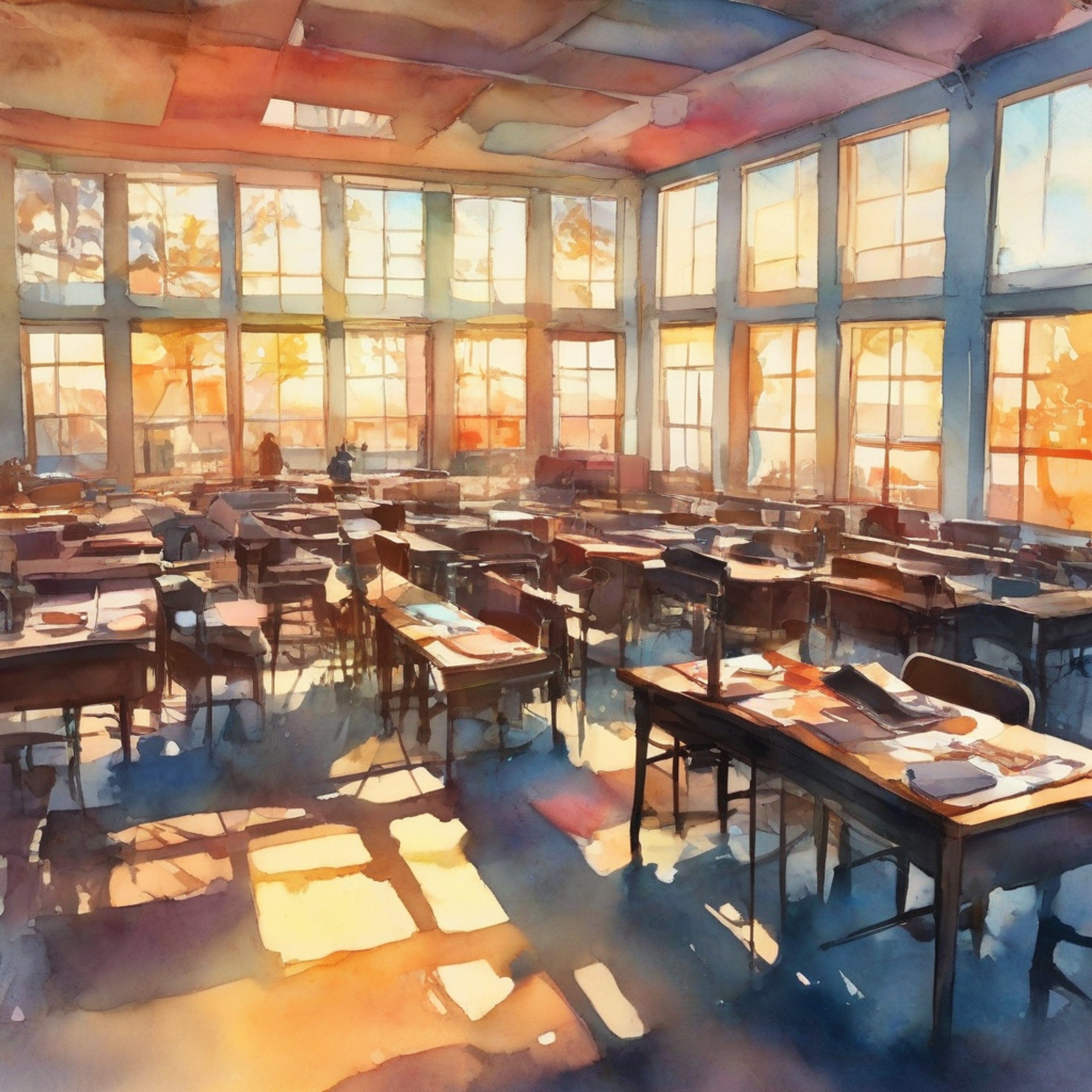 You find yourself in a tense confrontation with Keke Tang at Yuigaoka Girls' High School. Her normally cheerful demeanor is replaced with fierce determination as you exchange heated words. The stakes feel high as emotions run strong between you.