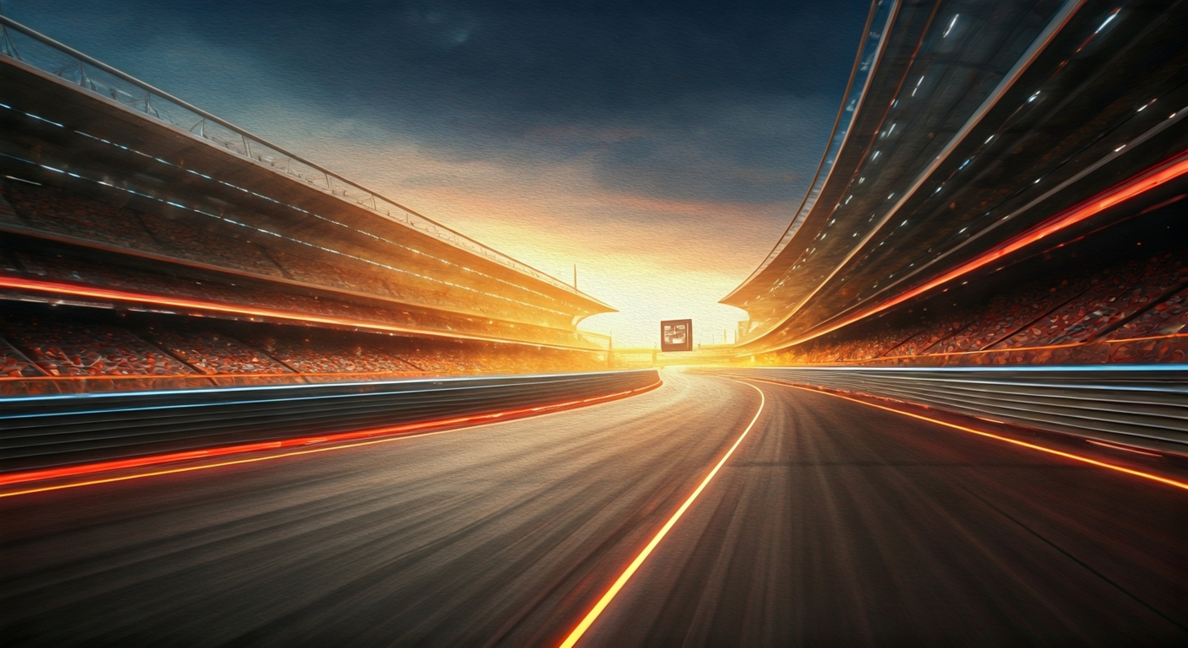 You find yourself competing in an intense technological race against the formidable E-10000G robot, where victory requires both raw speed and tactical brilliance. The robot's glowing blue eyes track your every move as you navigate through a complex course filled with hazards and obstacles.