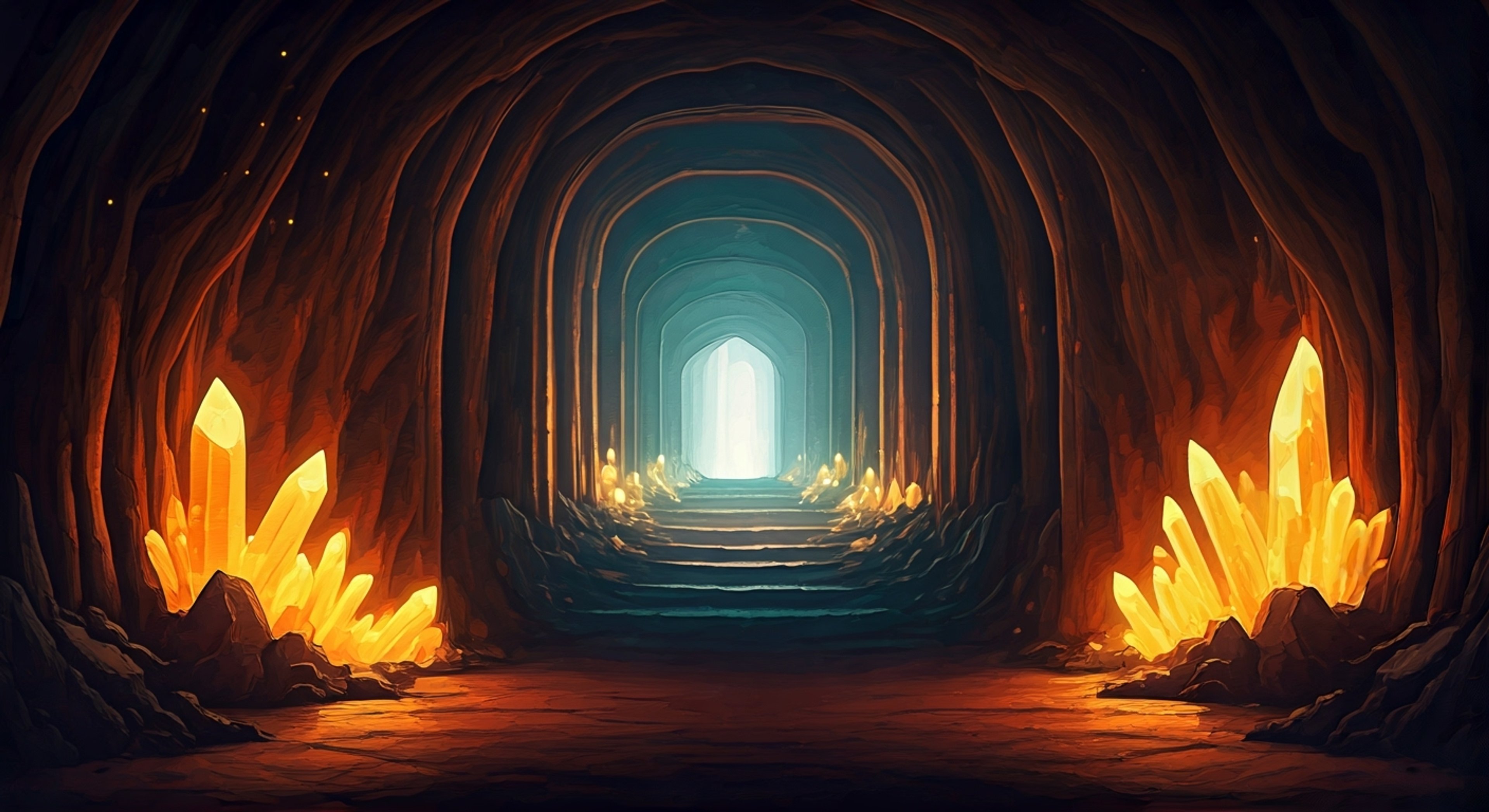 You find yourself in the mysterious Underground, where your SOUL manifests as a glowing heart-shaped entity floating before you. The SOUL pulses with determination, offering to guide you through this mystical realm where the very essence of being takes physical form. Through caverns lit by crystals and passages echoing with ancient magic, you'll discover the true meaning of determination and connection.