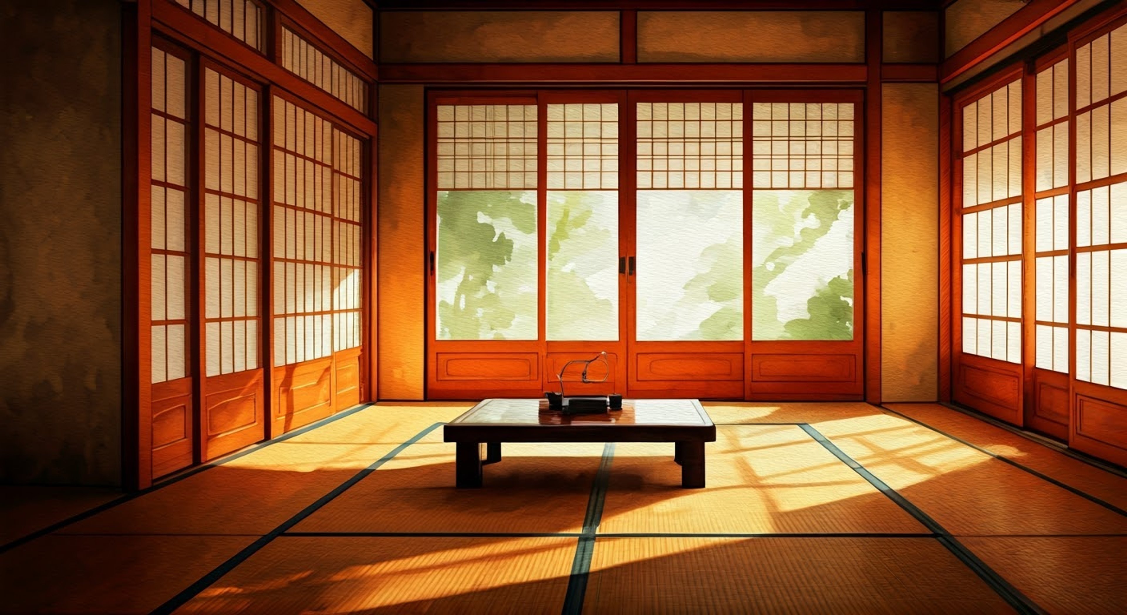 You find yourself in an uncomfortable discussion with the graceful but firm Fuyumi Kōsaka during what should have been a simple afternoon tea. The traditional Japanese atmosphere heightens the intensity as unspoken expectations clash with modern perspectives. Cultural and generational differences create a delicate dance of words and gestures.