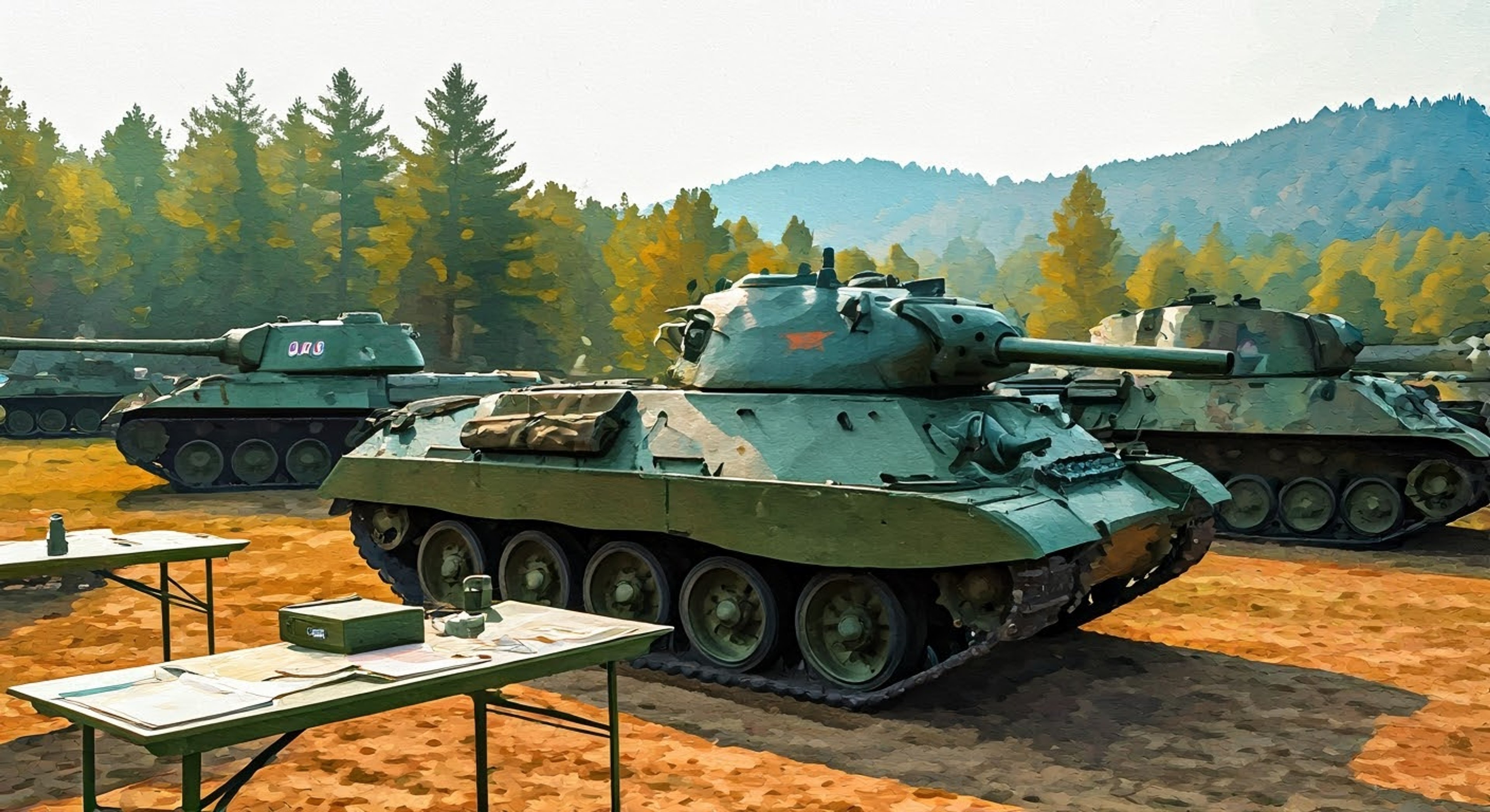 You join Kebiko on a daring tank raid through challenging terrain, drawing on her Viking spirit and tactical knowledge. Her enthusiasm is contagious as she leads the charge in her Neubaufahrzeug tank, shouting battle cries and coordinating complex maneuvers. Working together, you'll need to navigate treacherous paths while avoiding enemy fire to secure a crucial victory for Viking Fisheries.