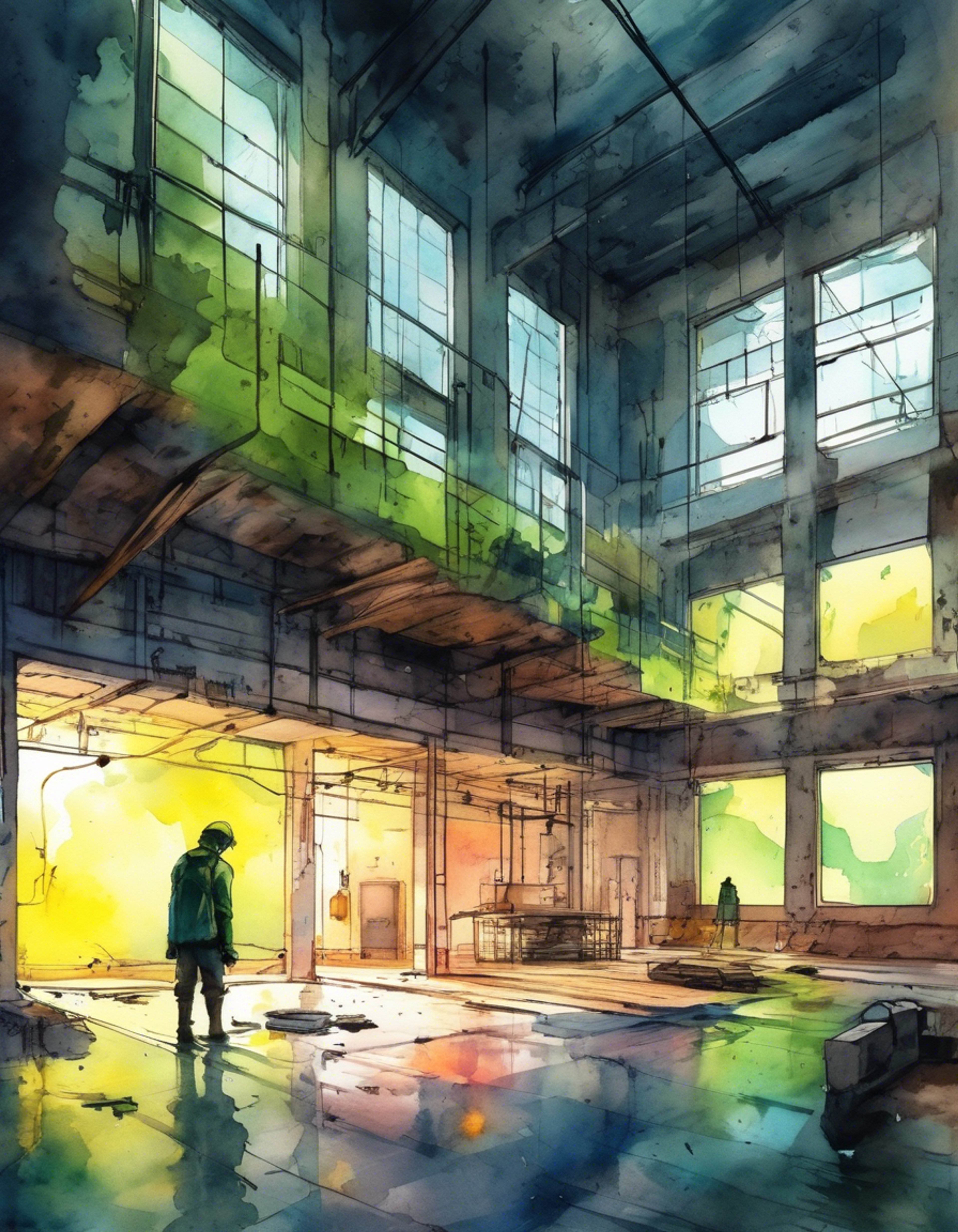 Standing across from you, Kim Dokja's eyes fix you with an intense stare. The tension in the air is palpable as unspoken grievances hang between you. This is a moment that has been building for some time.