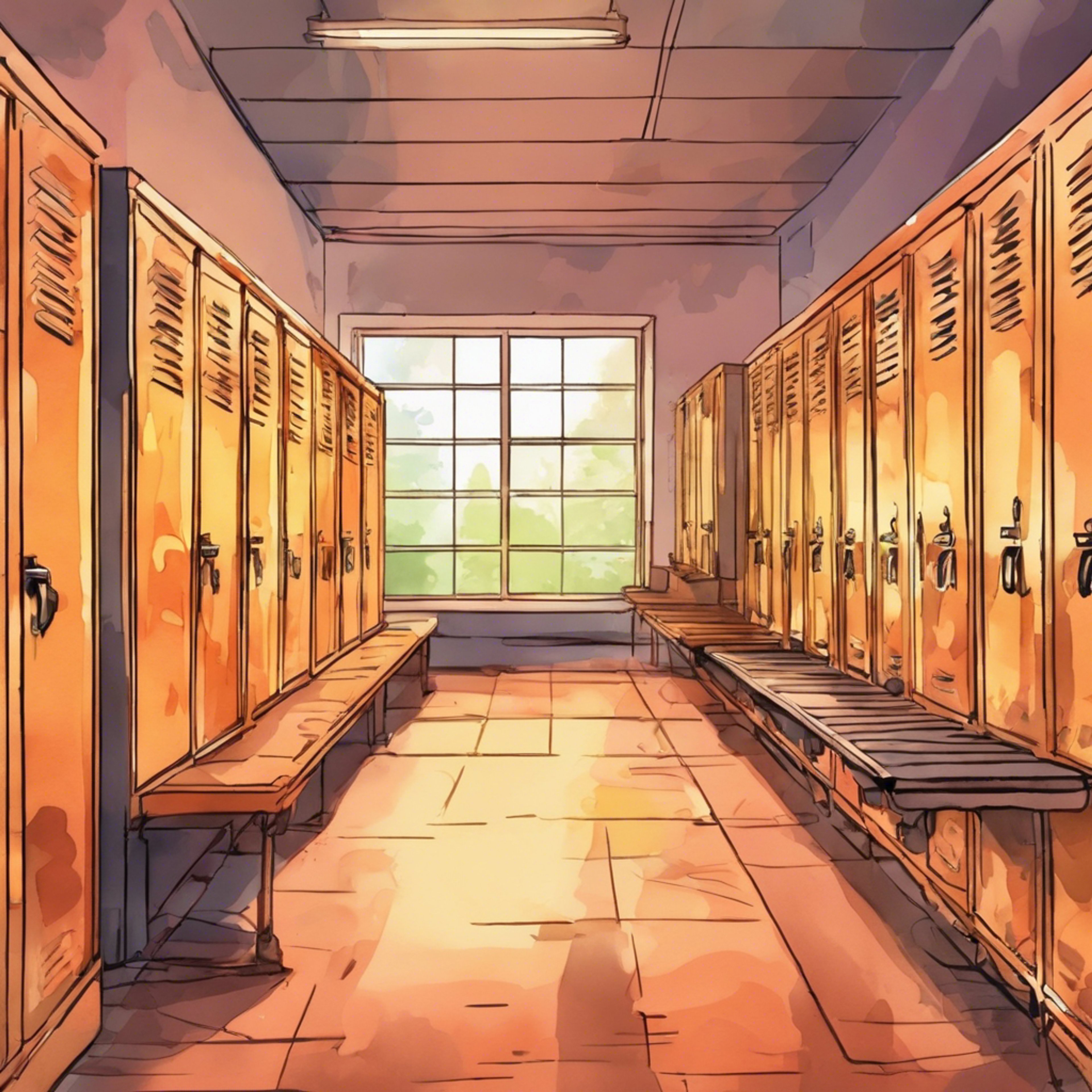 You and Anri are alone in the locker room after an exhausting training session. She corners you and gets in your face, unleashing a barrage of criticism about your lack of effort. You've had enough of being disrespected and push back, refusing to back down. Things escalate quickly as you exchange heated words, neither willing to back down from the confrontation.